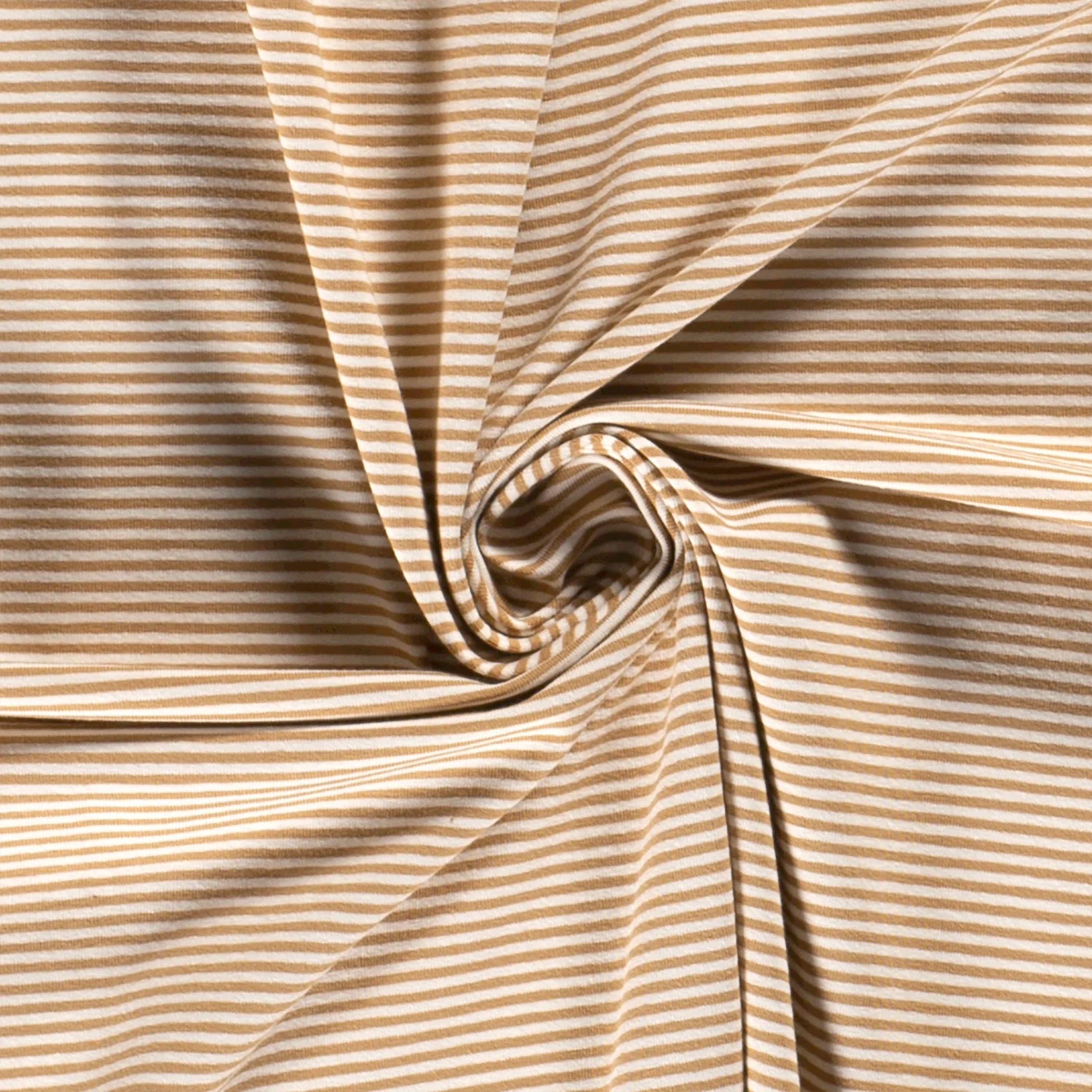 Yarn-dyed Jersey Cotton Coloured Stripes Image