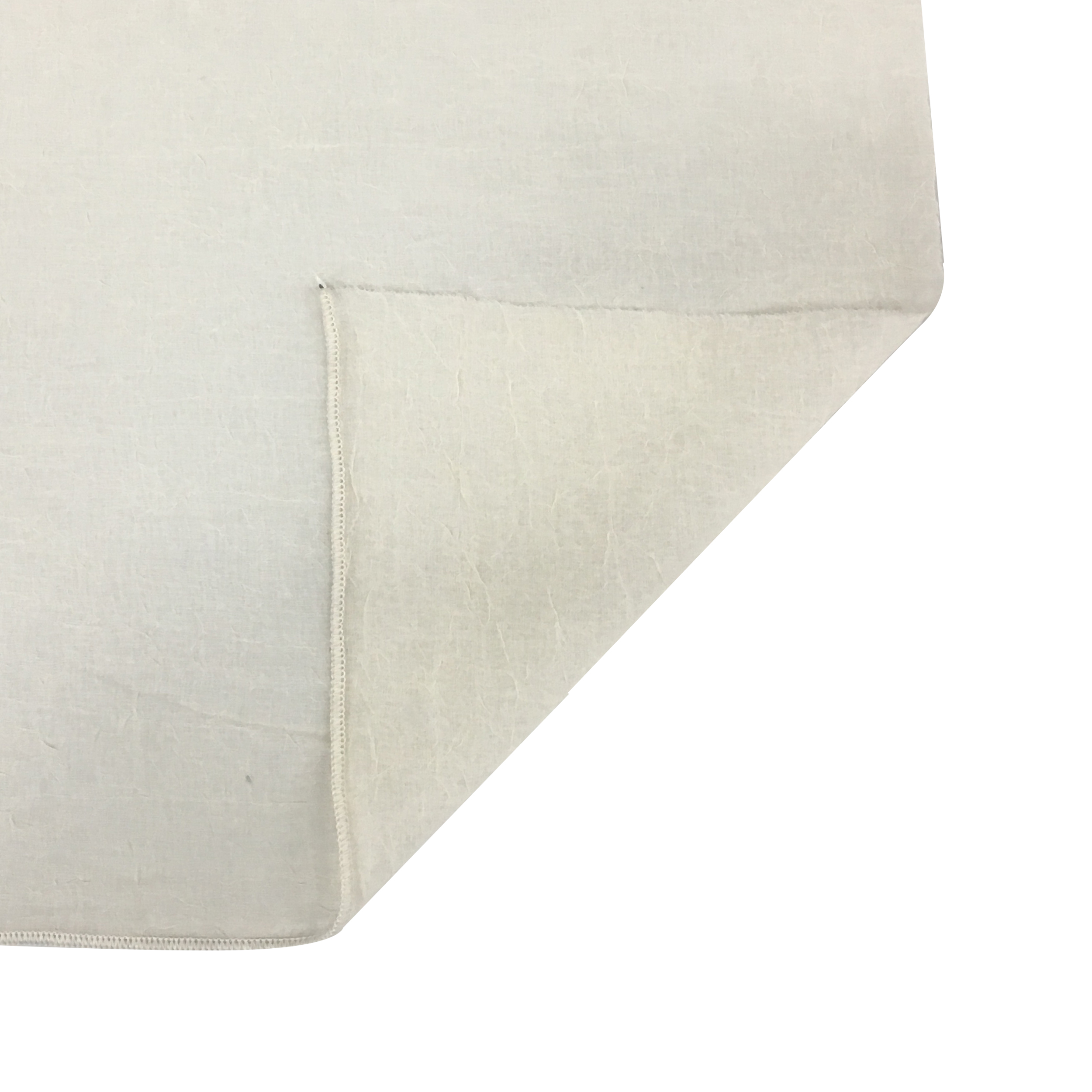 Tissu de rideau en gaze froissée - Ecru