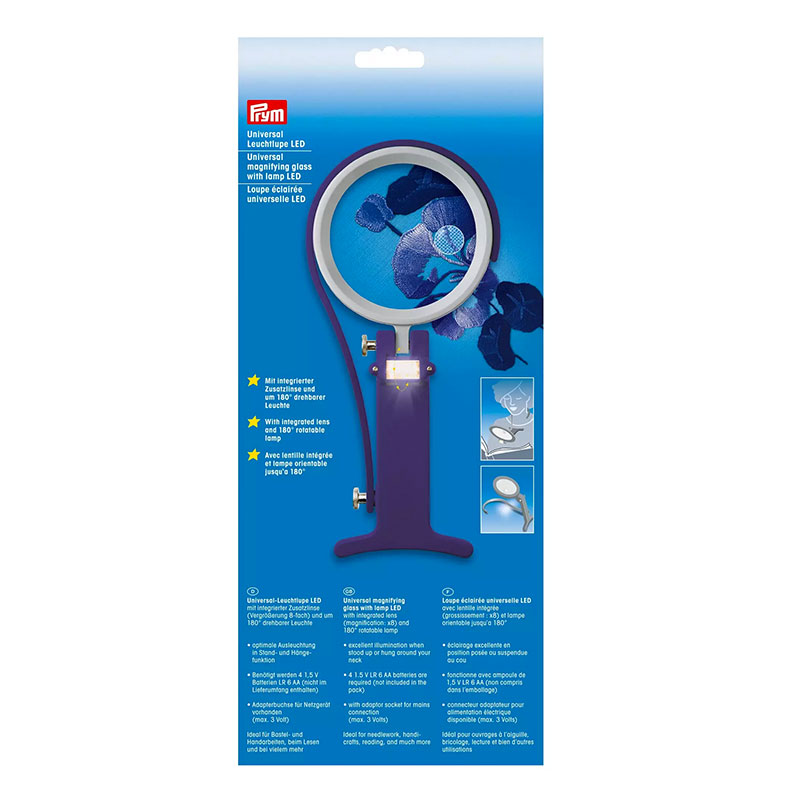  Loupe avec éclairage LED intégré Prym Image