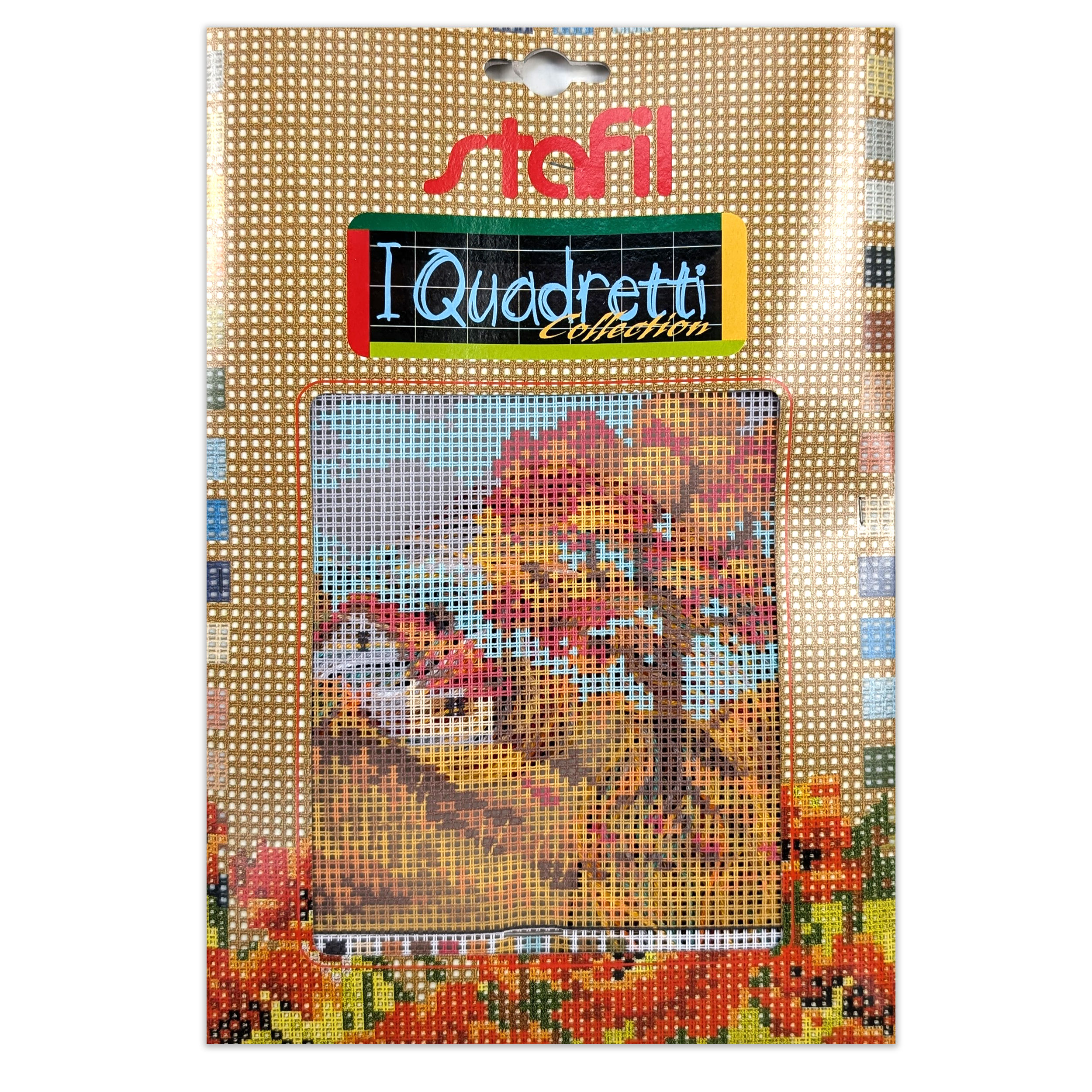 Set Half Cross Stitch "i Quadretti" Autumn Landscape Image