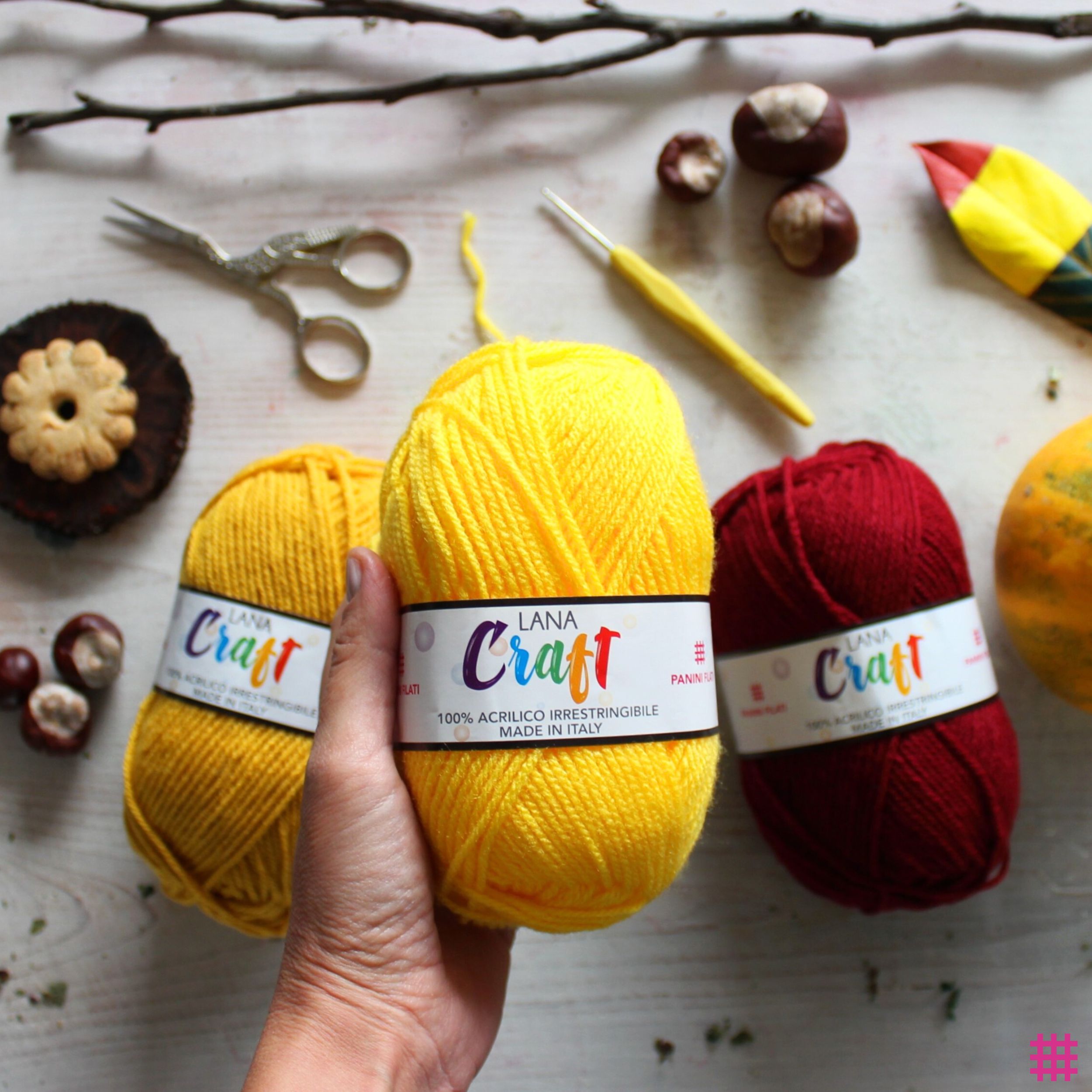Bollos de hilo Lana Craft