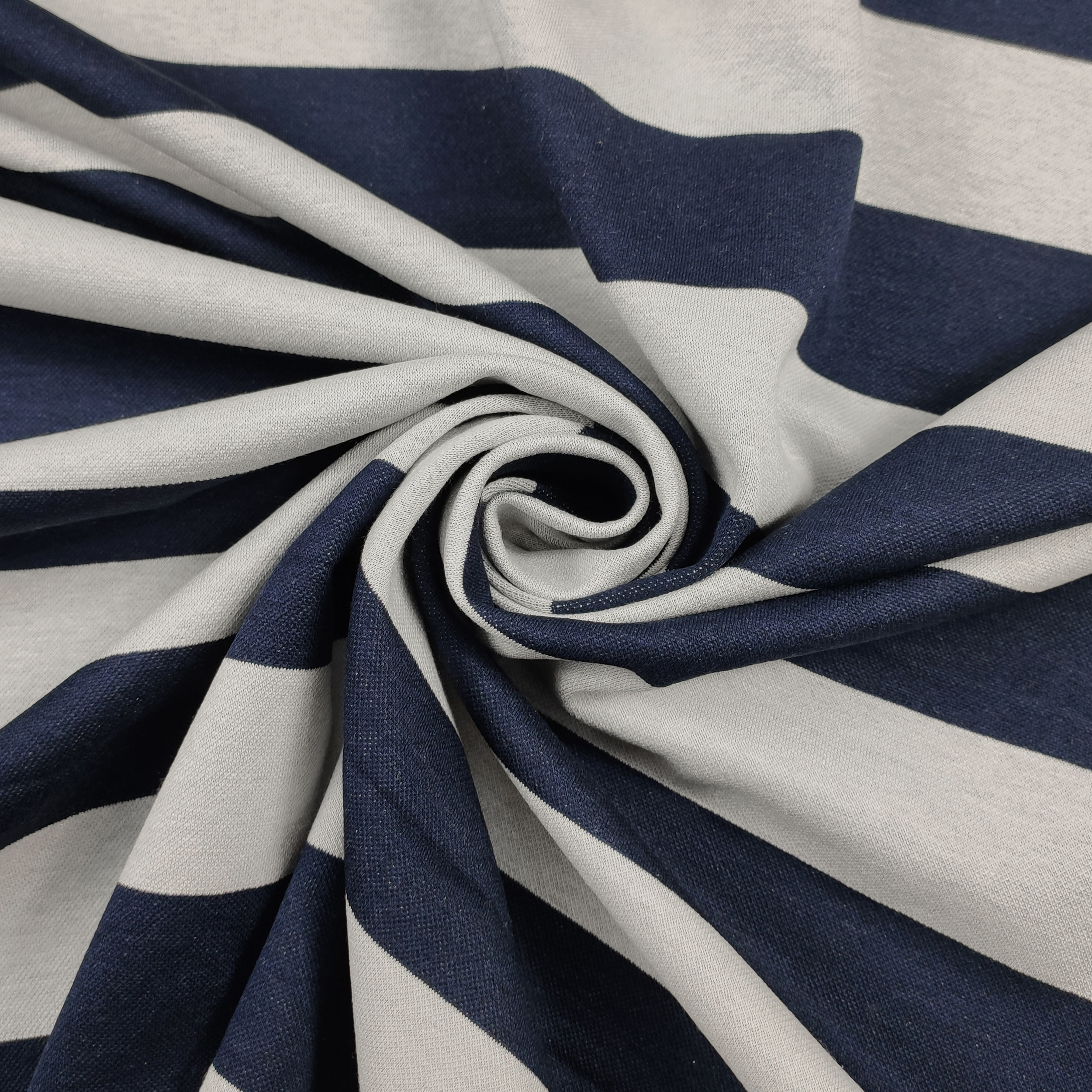 Milan Stitch Breite Streifen Blau