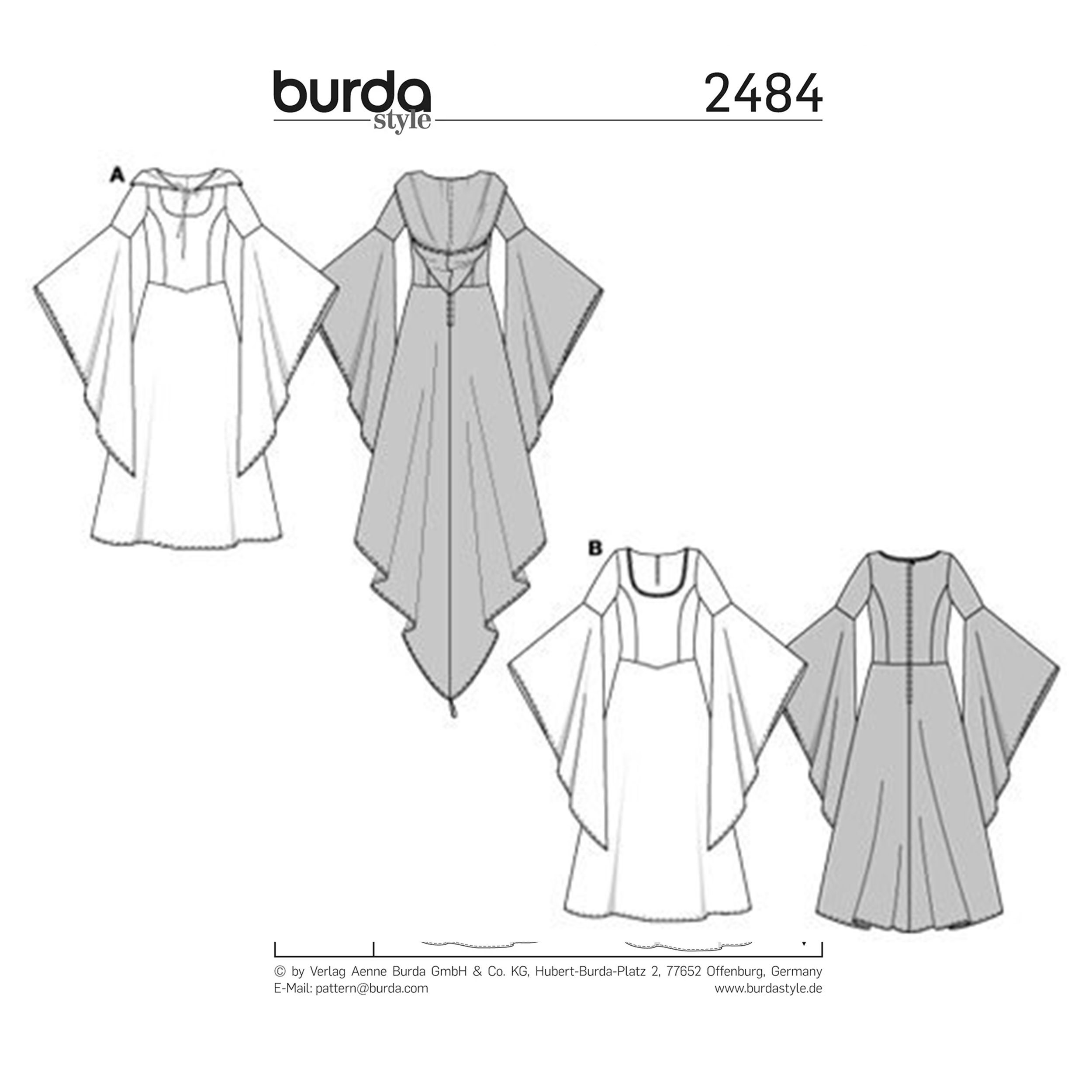 Burda Pattern Style Medium Carnival Fairy Image