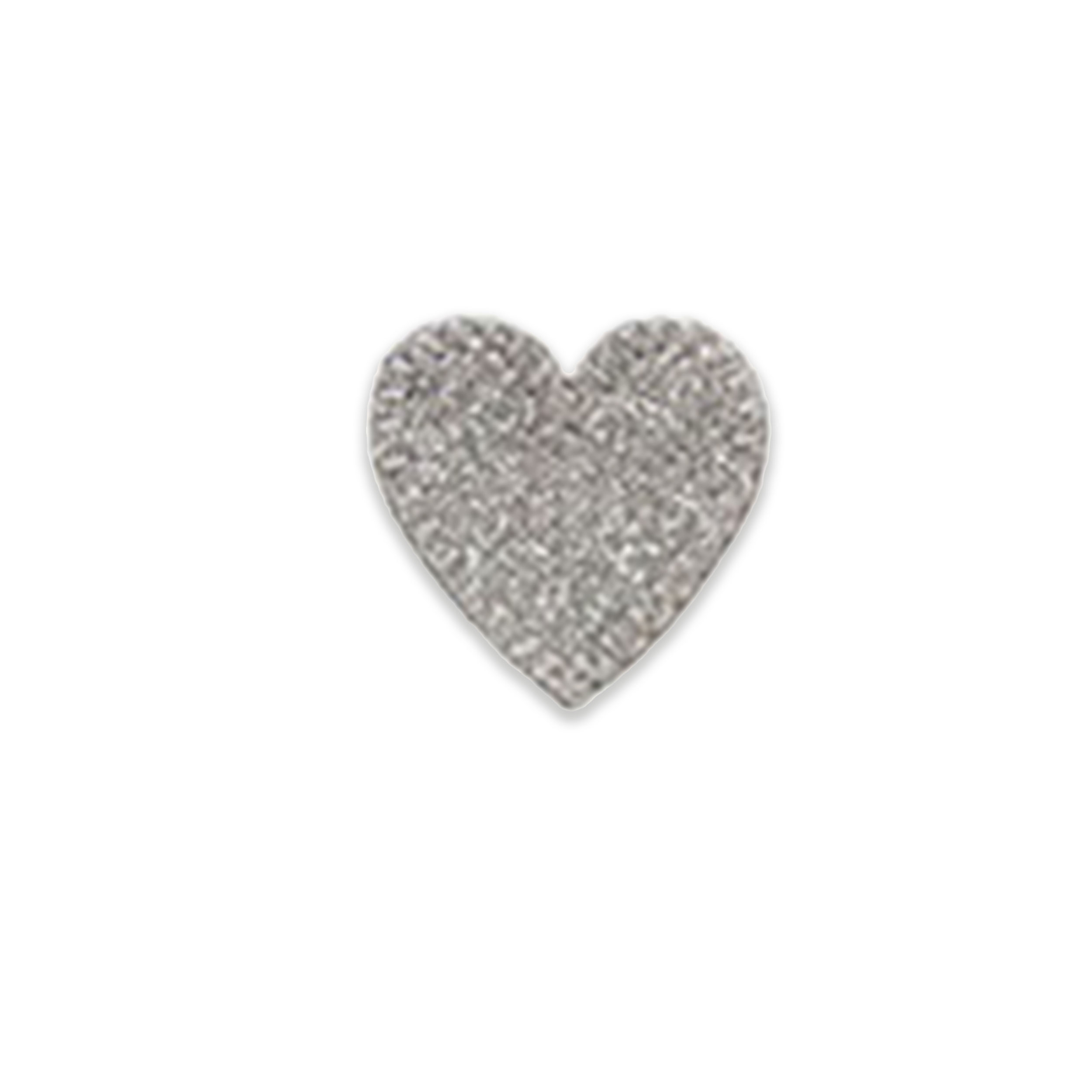 Thermoadhesive application Glitter Heart Image