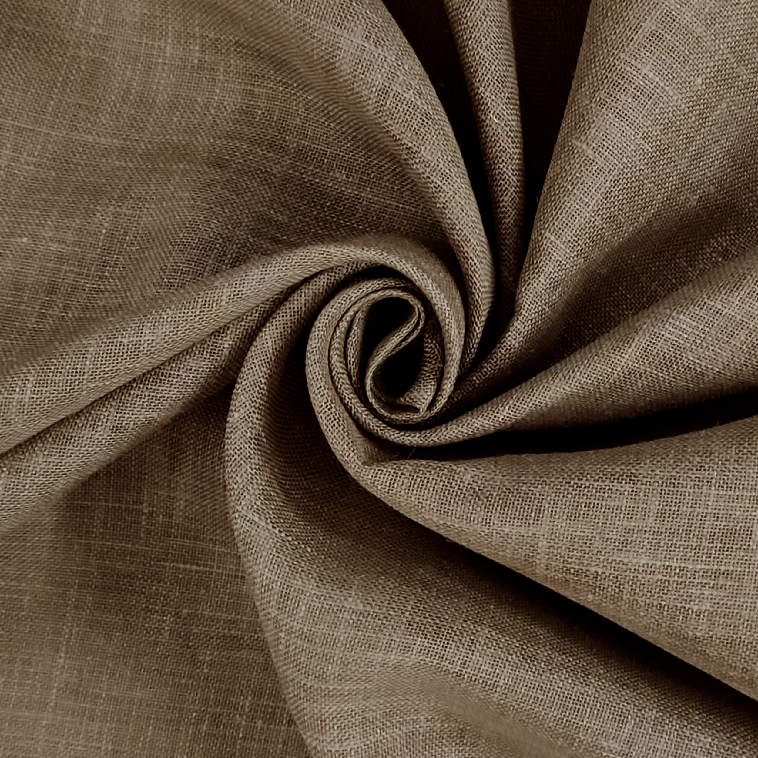 Linen Blend Curtain Fabric Image