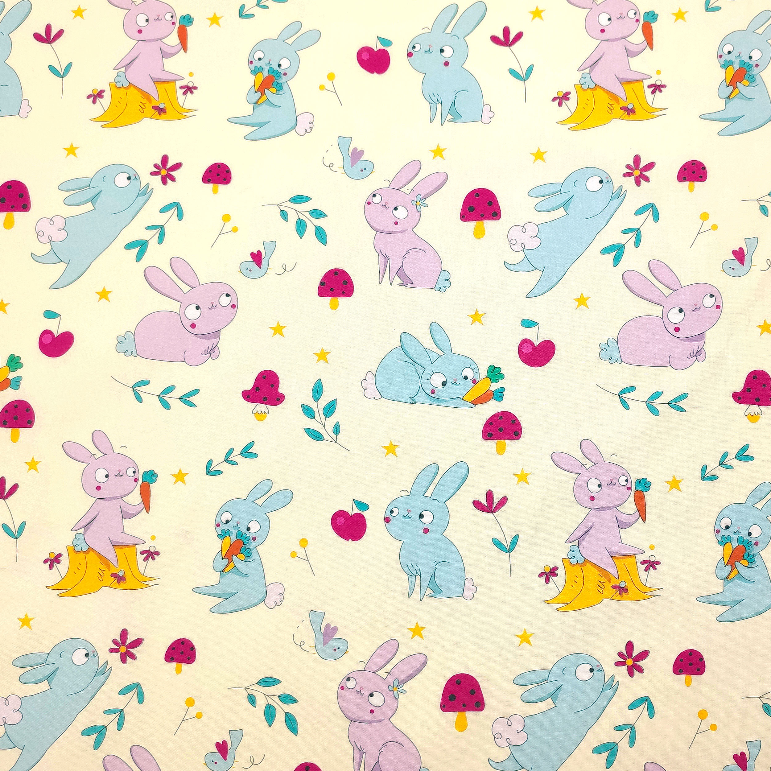 Coton Big Bunnies - Panini Fabrics