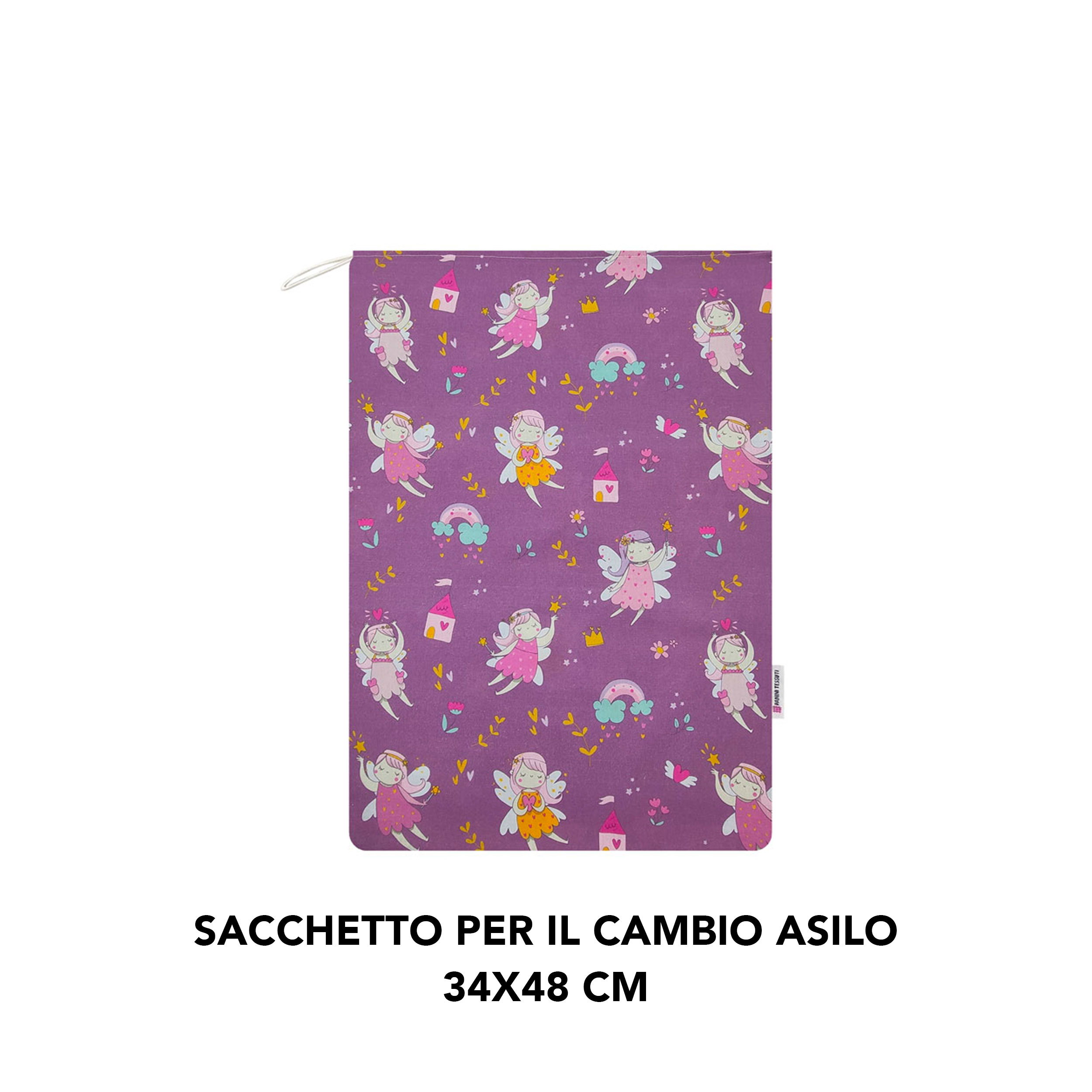 Kindergarten Change Bag Fairy Lilac Background