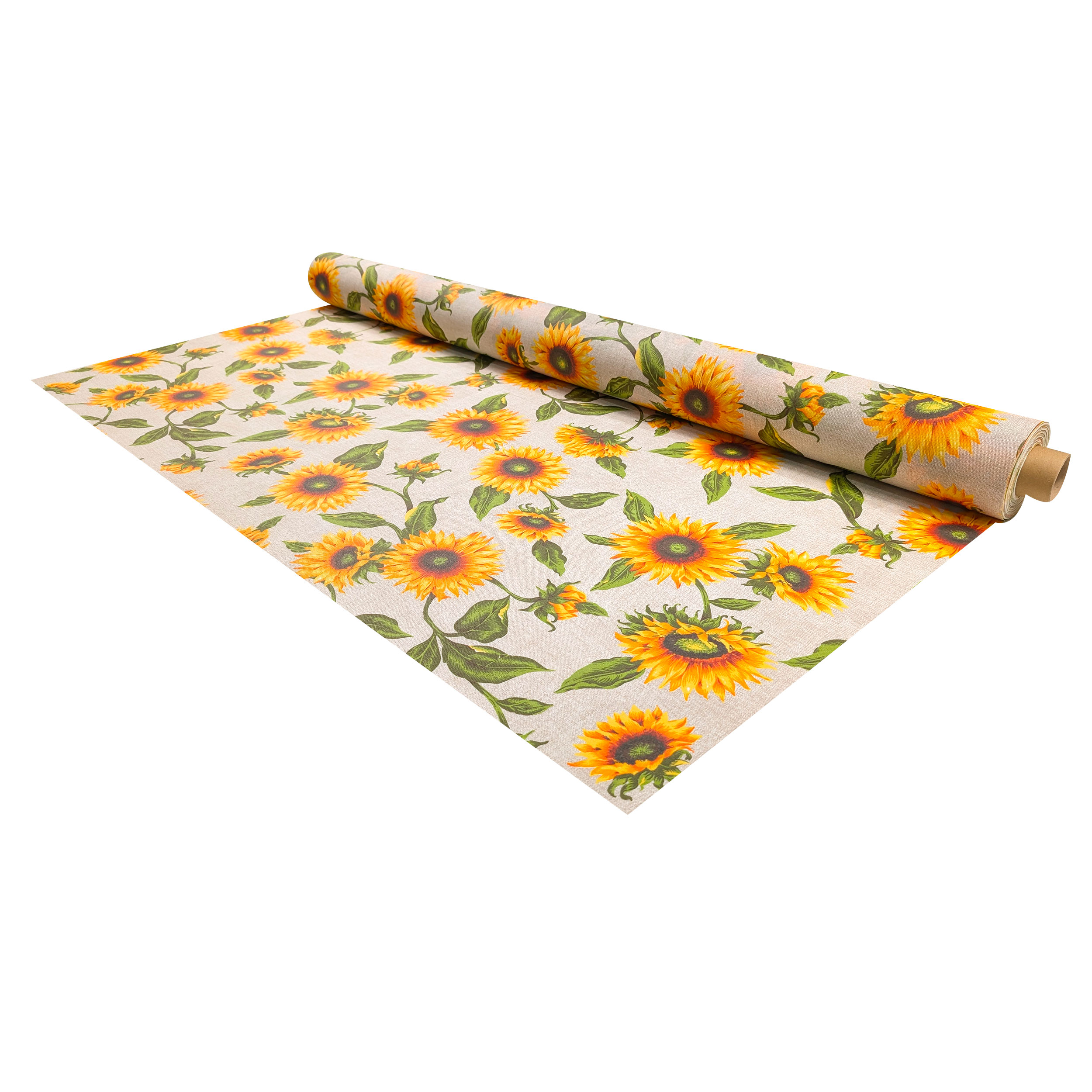 Fabric for Sunflowers Resin Tablecloth Image