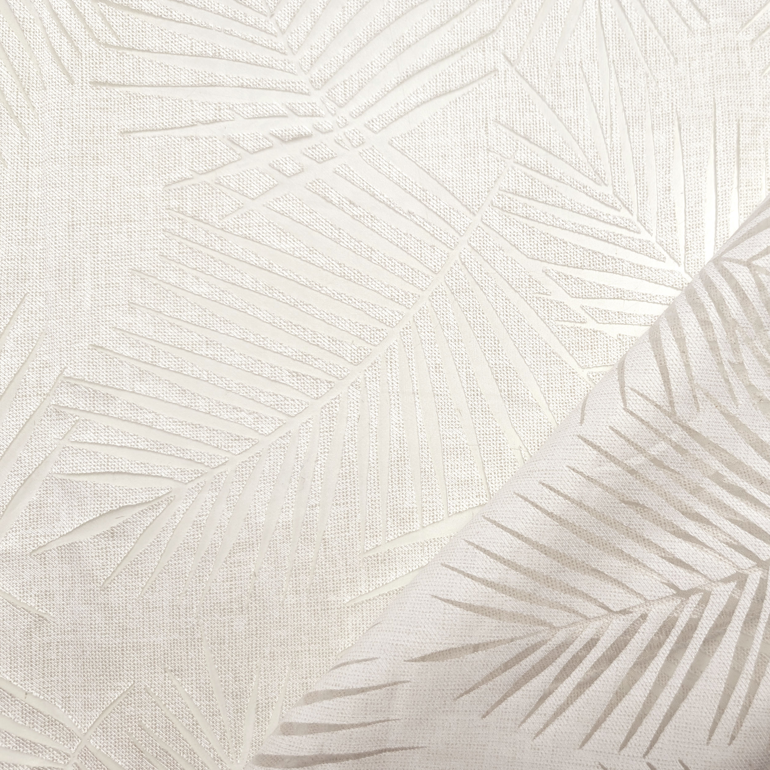 Devorè Curtain Fabric Fern Turtledove Image