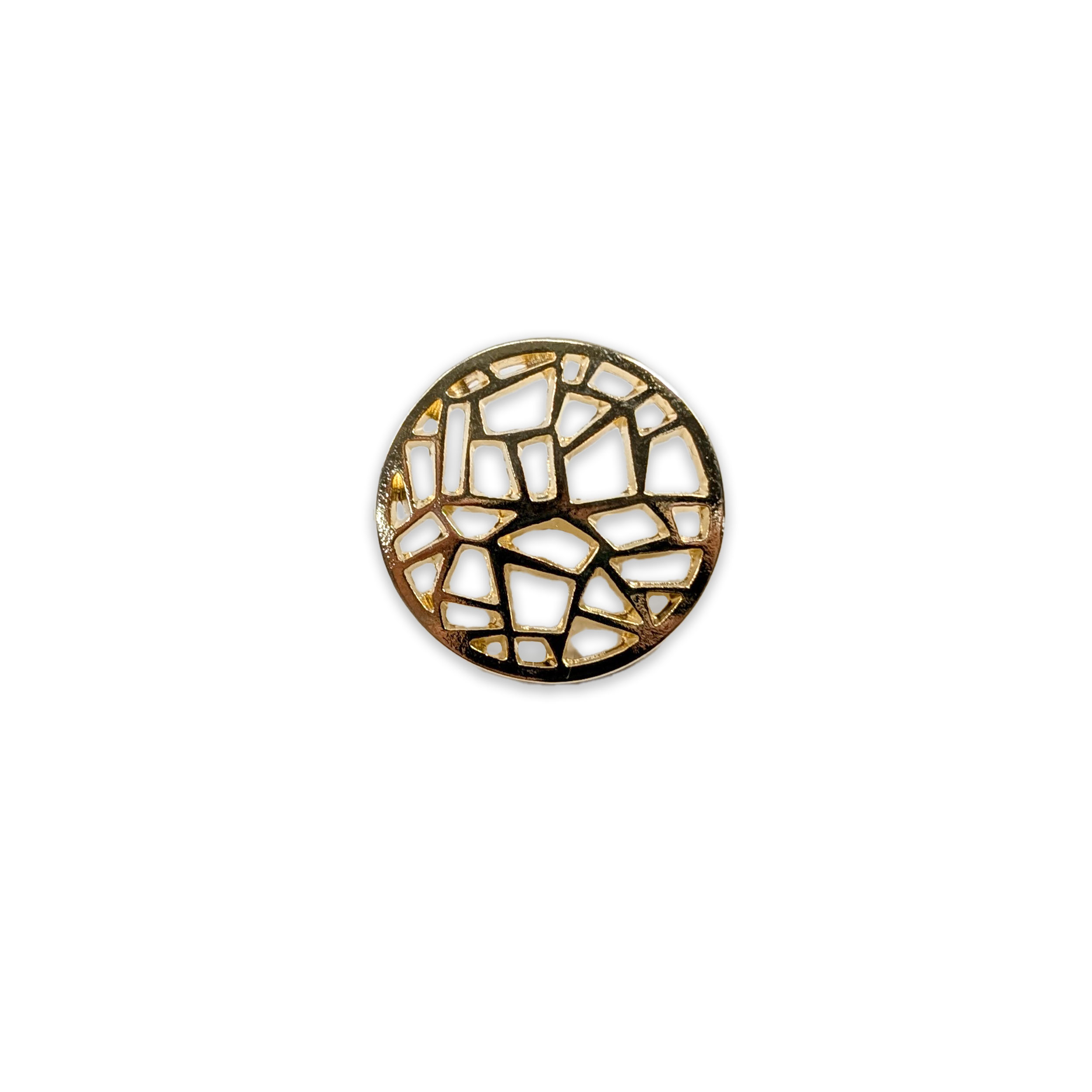 Gold Fashion Button Image