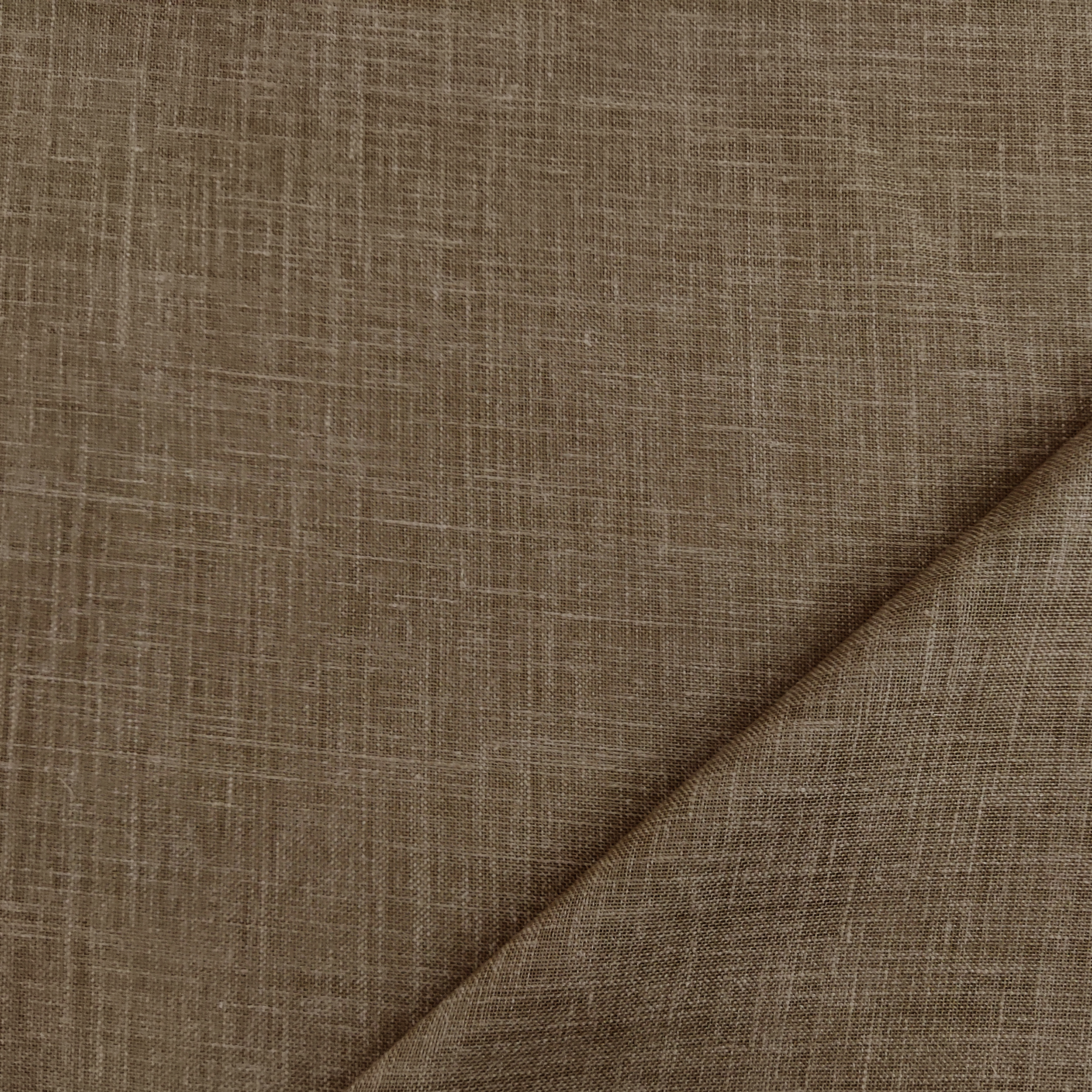 Linen Blend Curtain Fabric Image