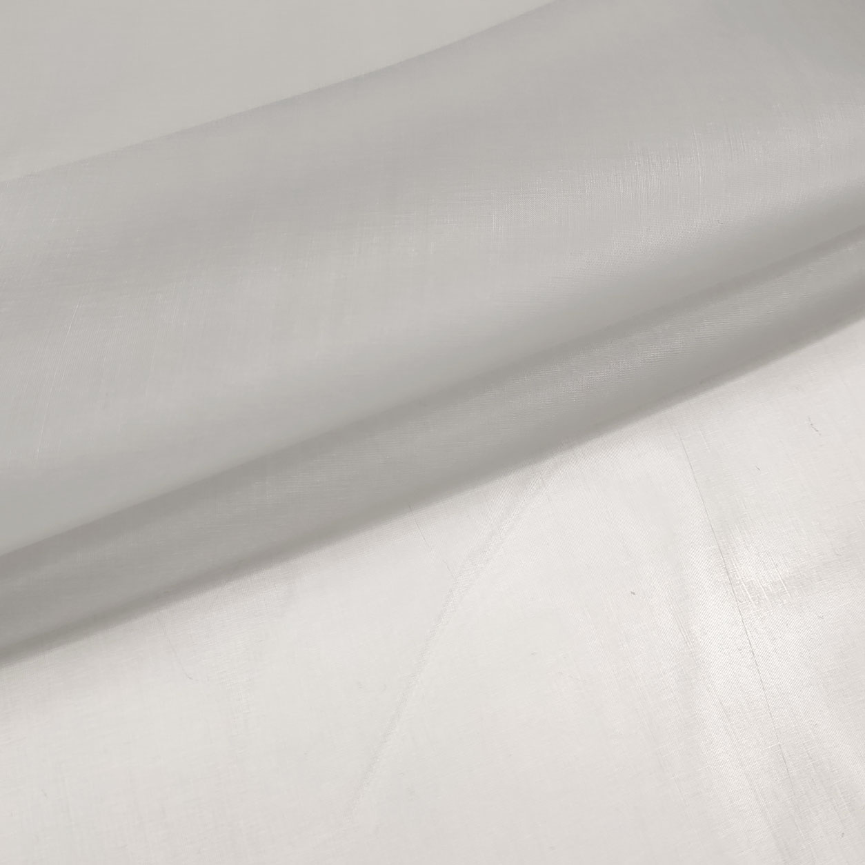 Organza 100% Seda Gris Claro