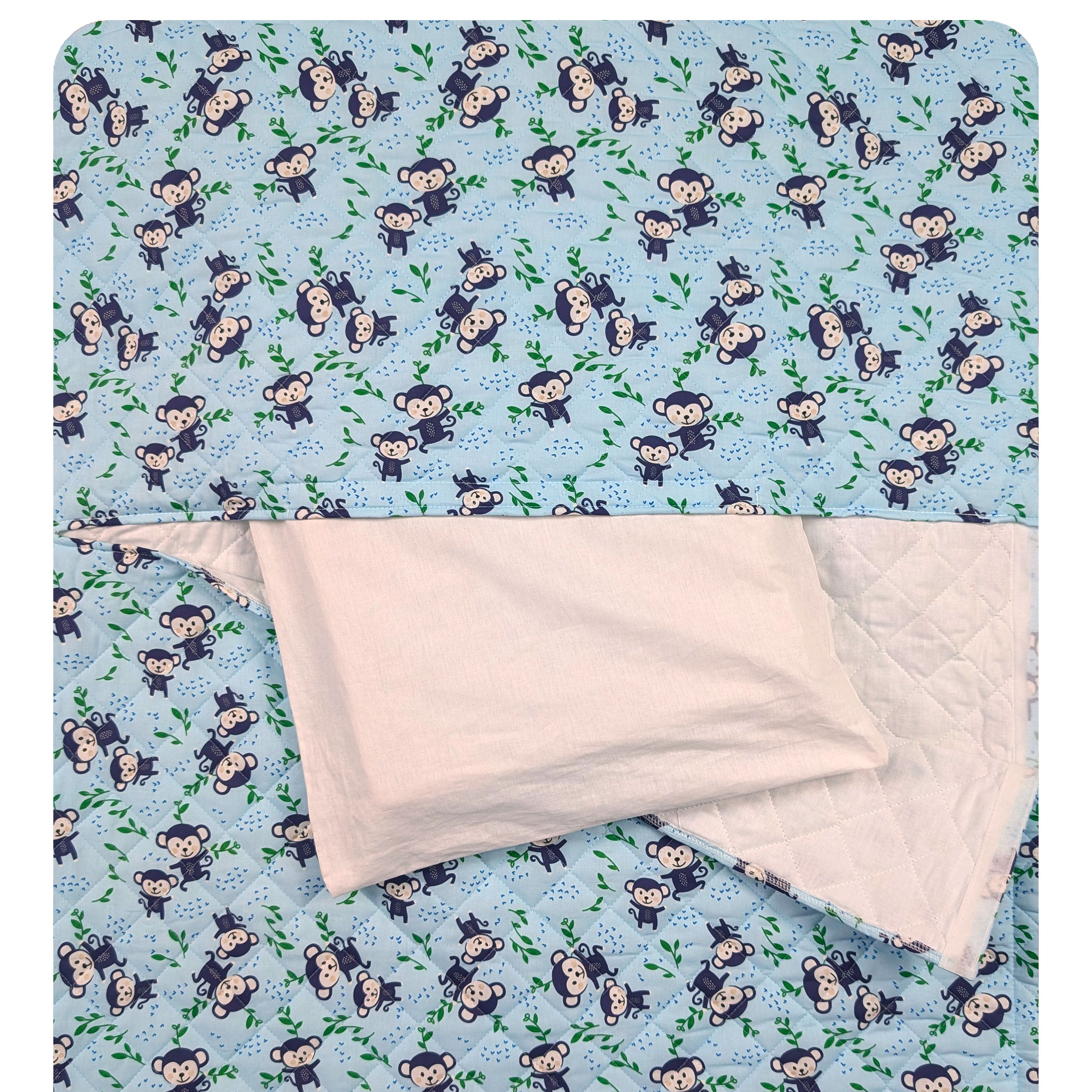 Blue Monkey Sleeping Bag Image