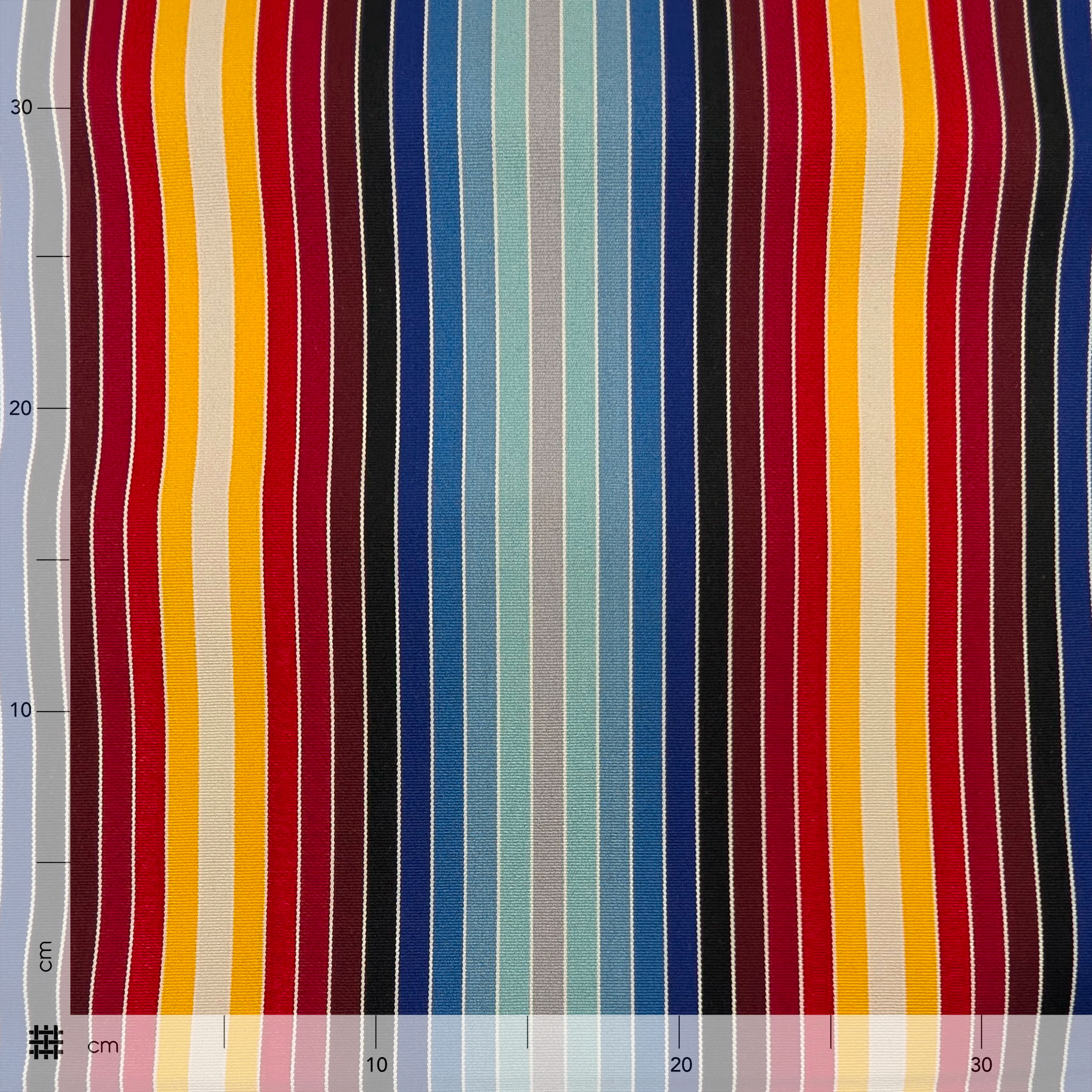 Deckchair Striped Canvas Image
