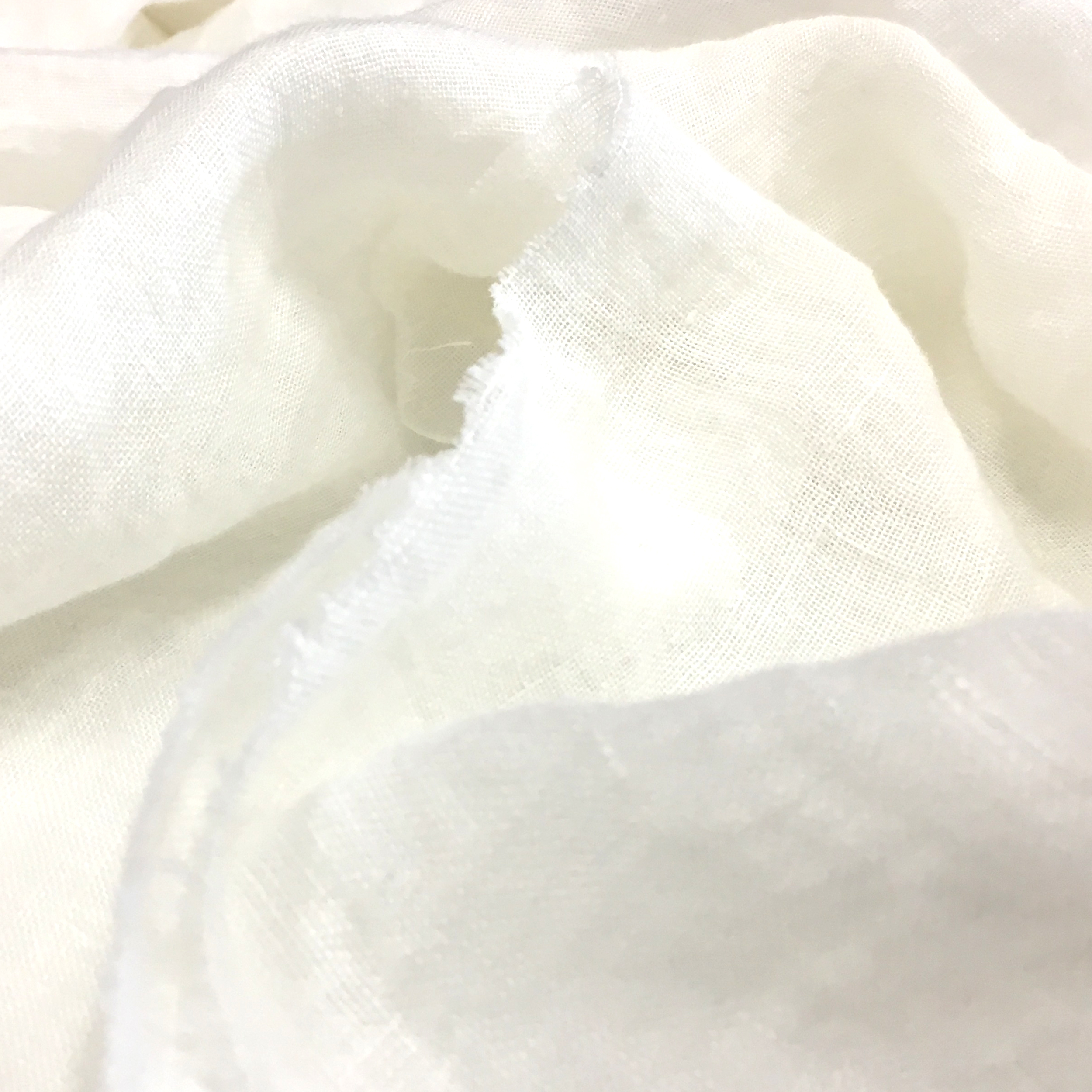 100% Natural Wrinkled Linen Curtain Fabric Image