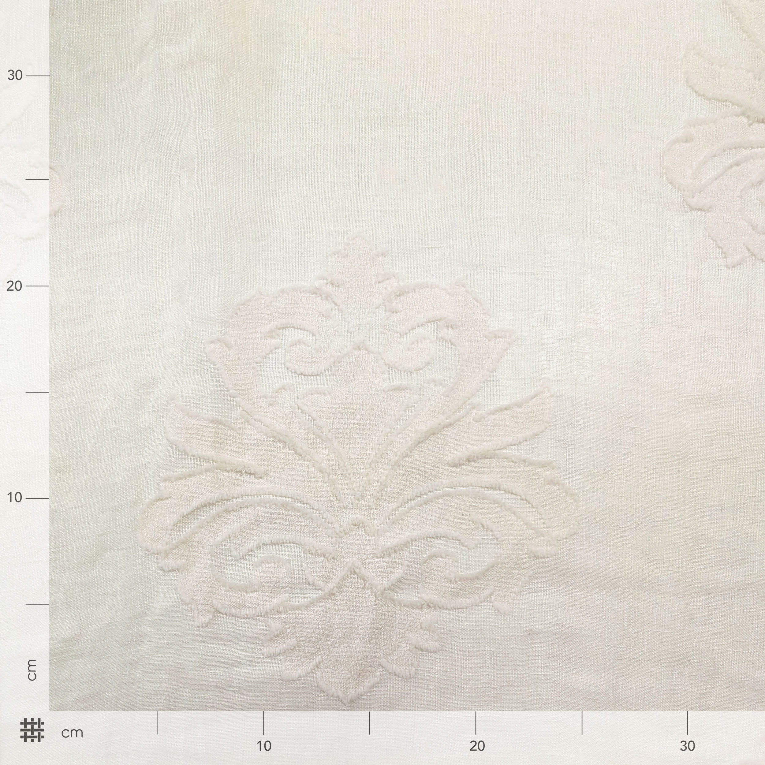Scampolo Linen Curtain Cotton Lily 380x300 cm Image