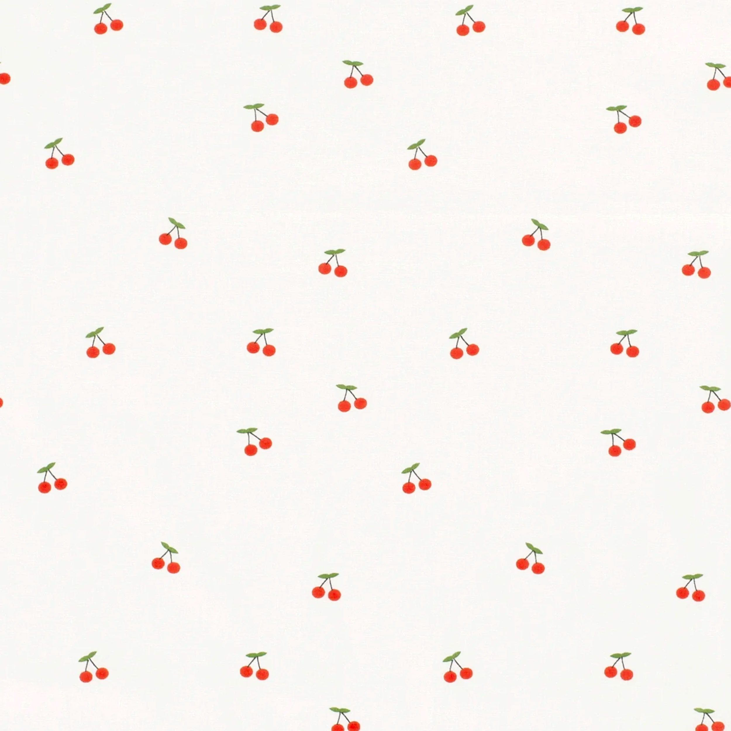 Cherry Fantasy Cotton Poplin
