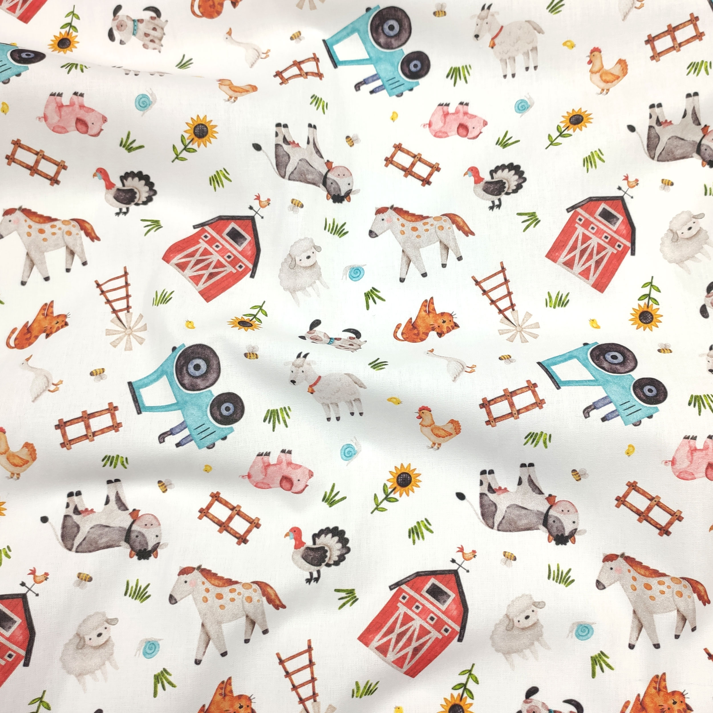 Cotton Farm Fabric