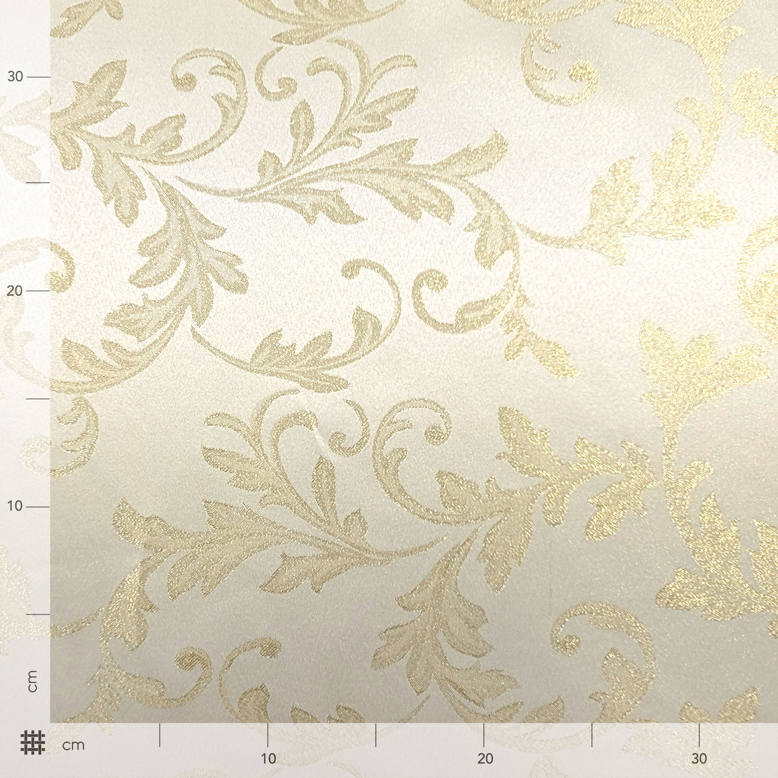 Special Christmas Gold Damask Image