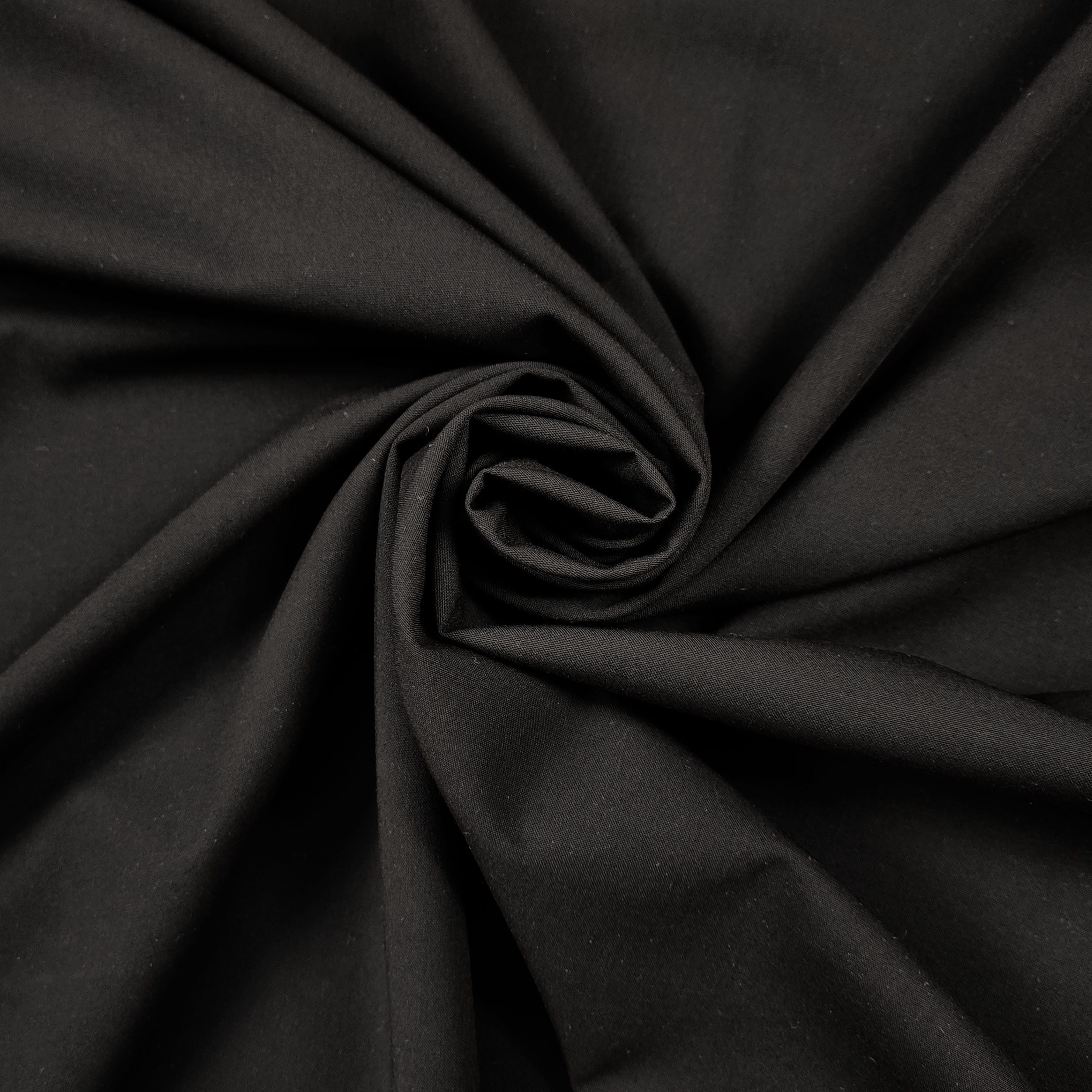 Natural Black Stretchy Satin Bamboo Image