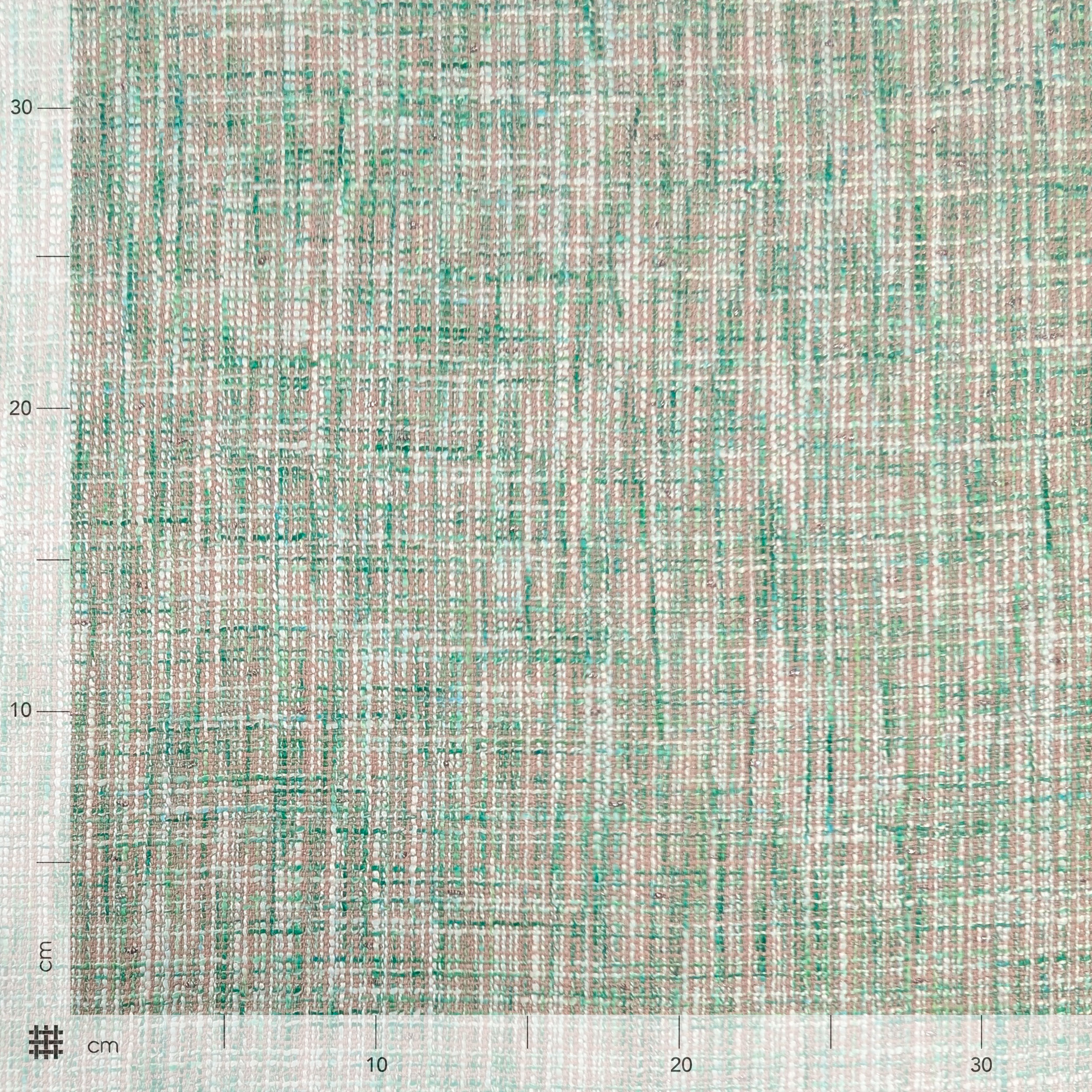 Tweed Fashion Beige Verde Image