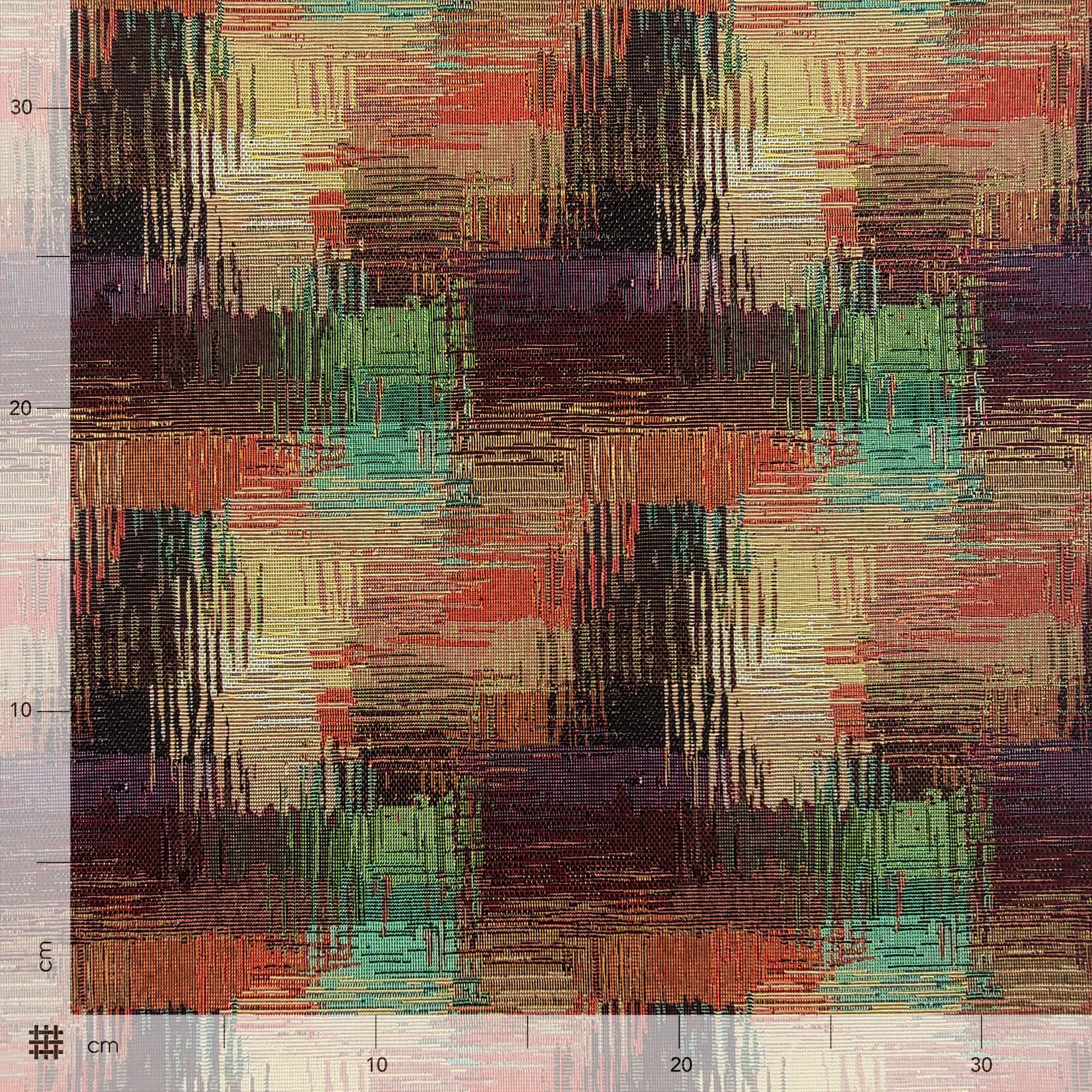 Paño de cocina Gobelin Tonos Abstractos Oscuros