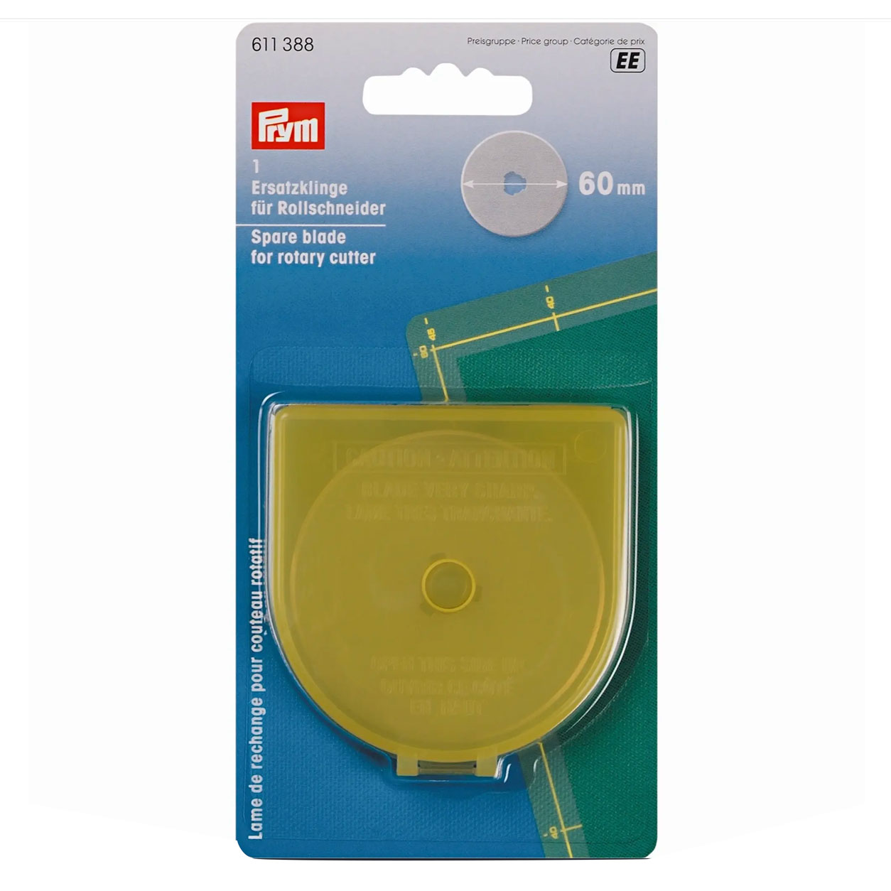 Cuchillas de recambio Prym 60 mm