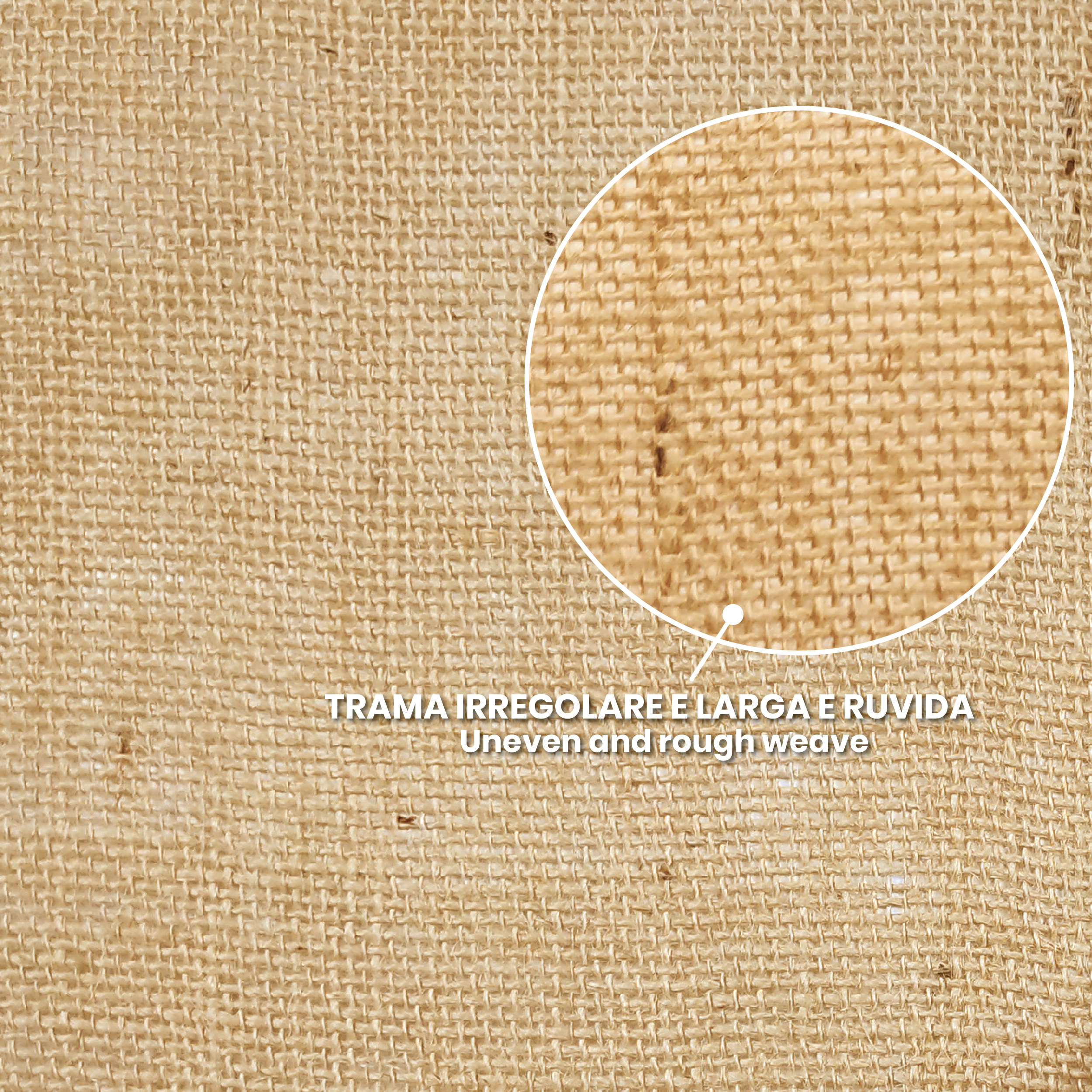 Jute brut H 140 cm Image