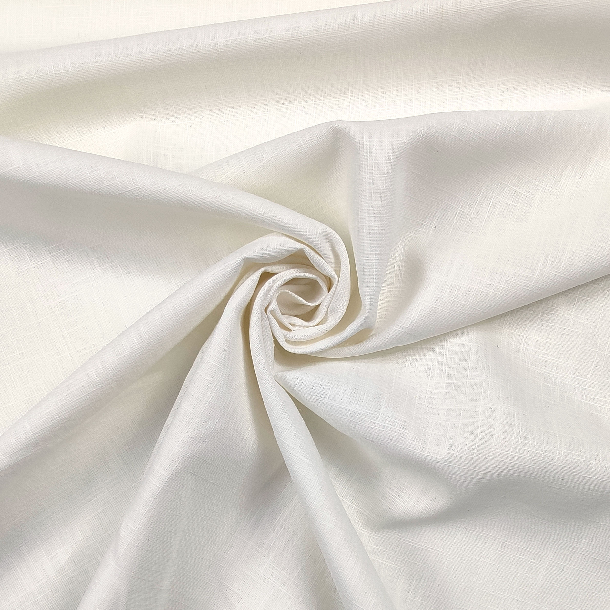 Unicolour Natural Linen Blend Image