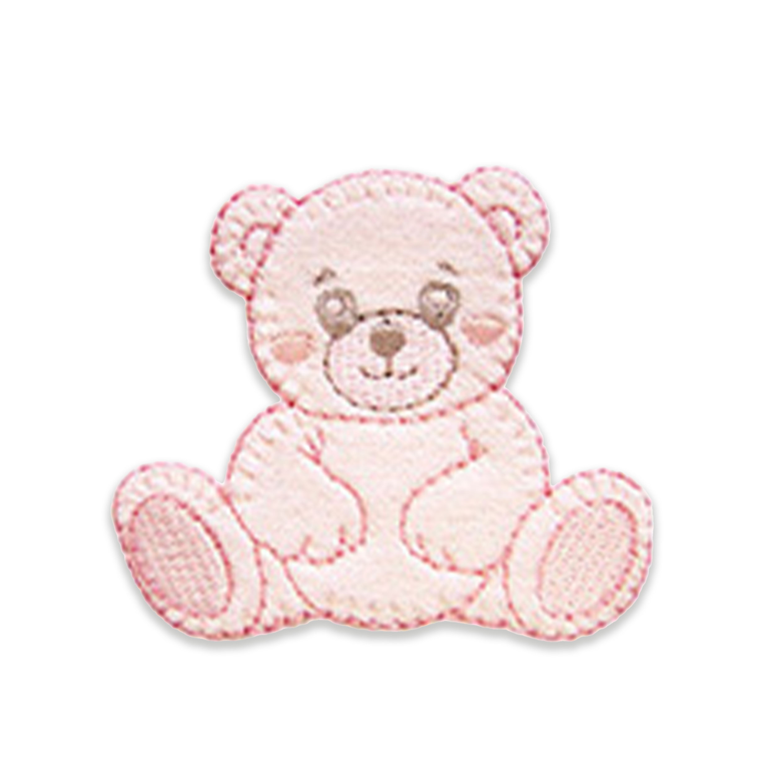  Pink Baby Bear Thermoadhesive Application Image