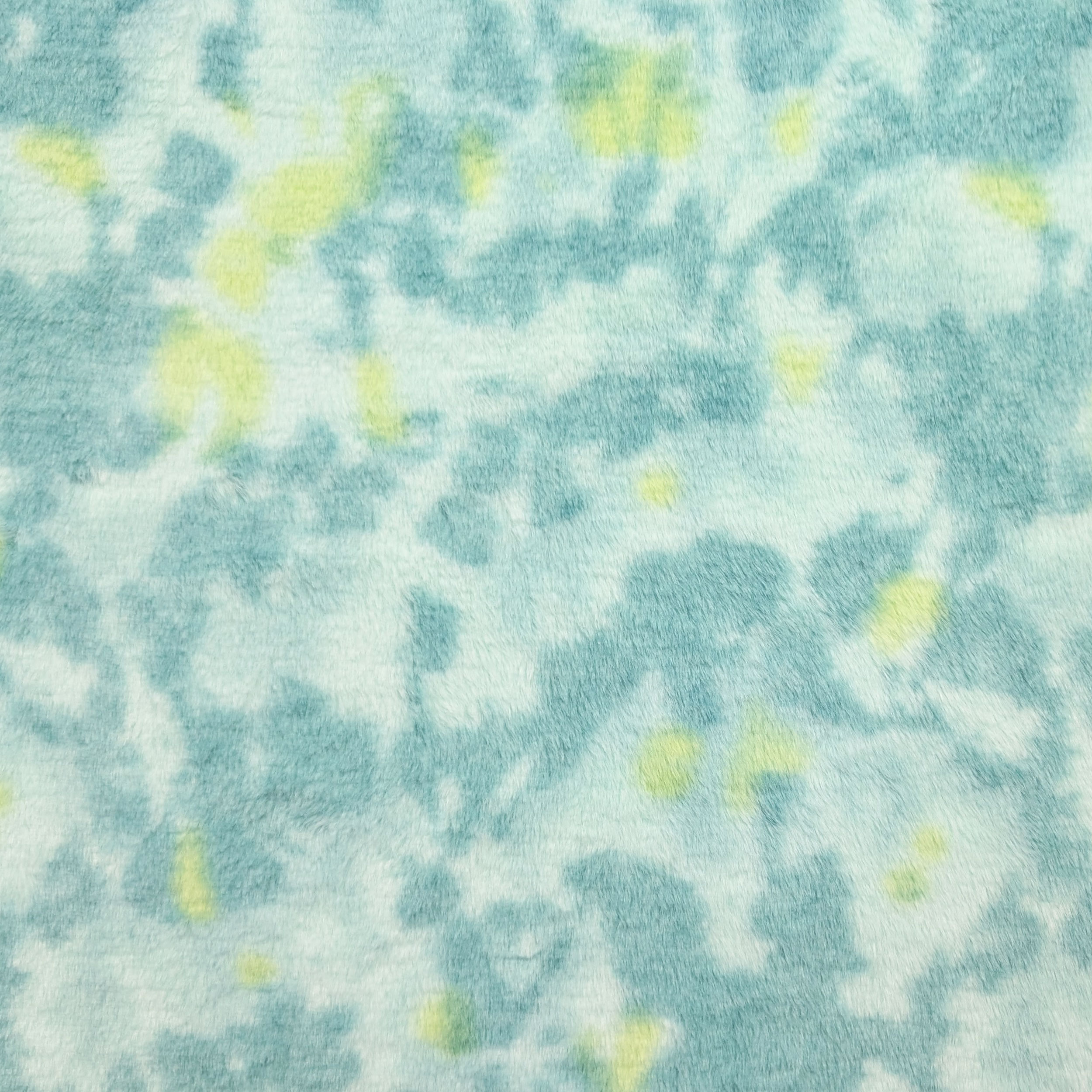 Abstract Aqua Green Fur Image