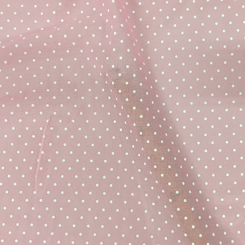 Tissu de tente Polka Dot Mini - Base rose Image