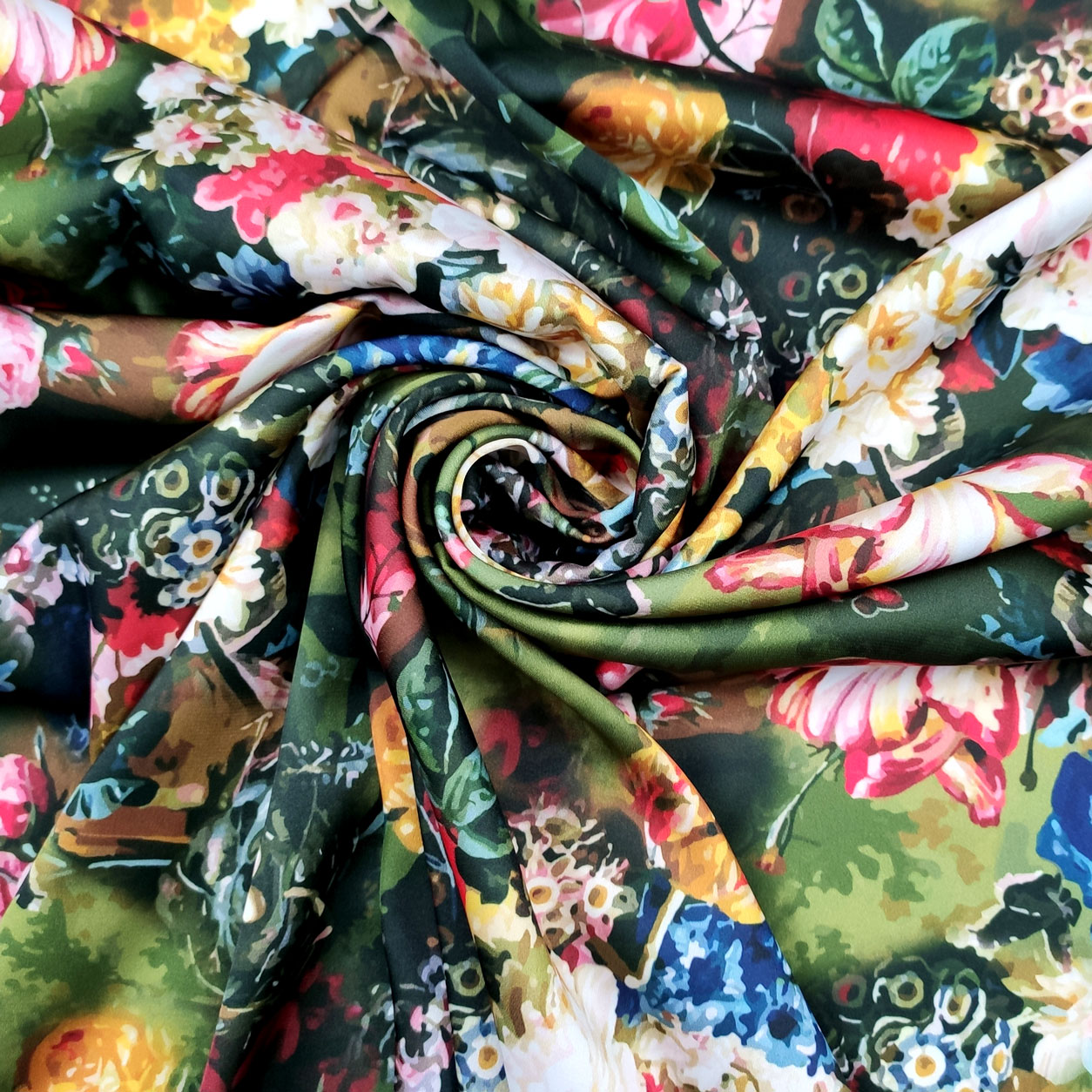 Fleurs sauvages peintes Image