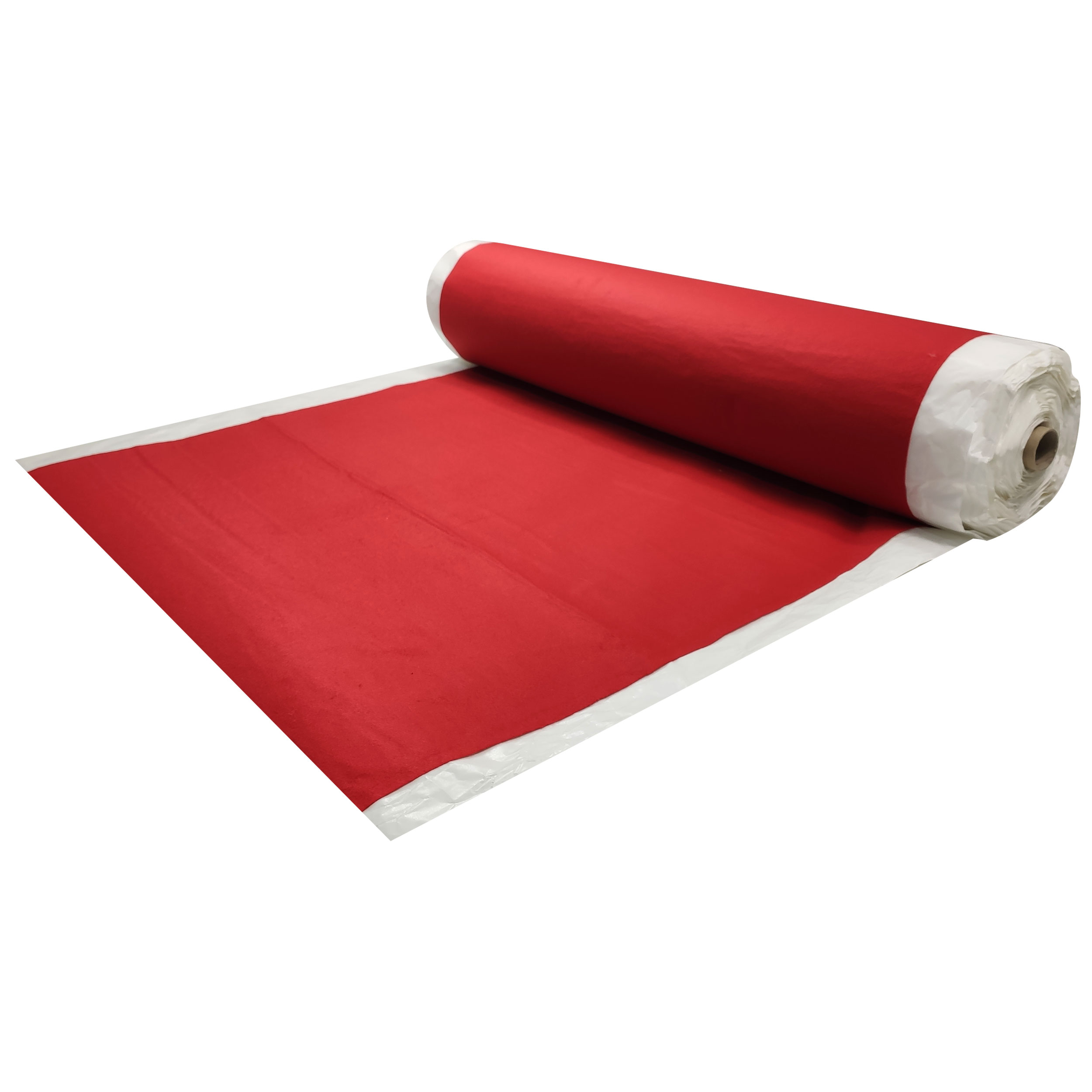 Pannolenci Solid Colour Adhesive Rouge