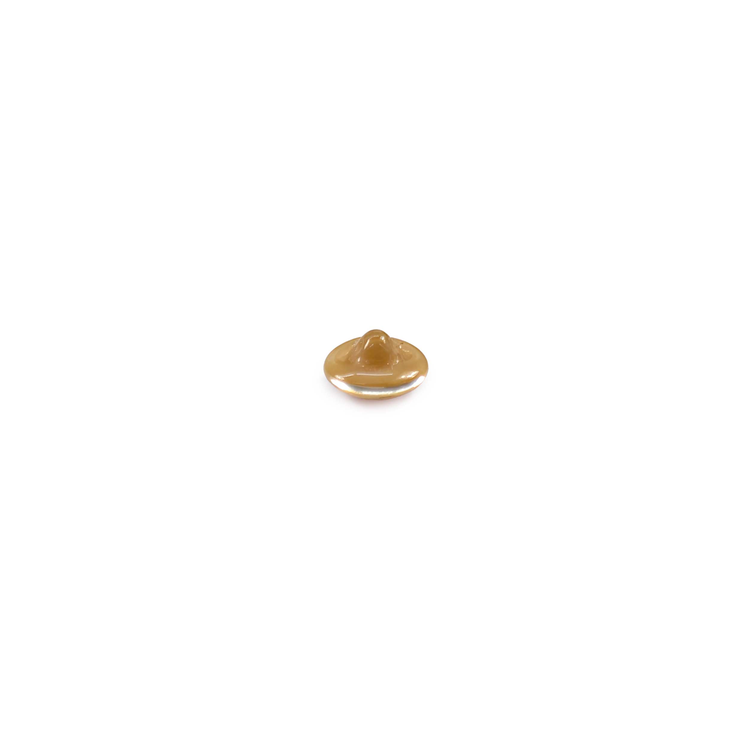 Metallised Glass Button Biscuit Lin 20 Image