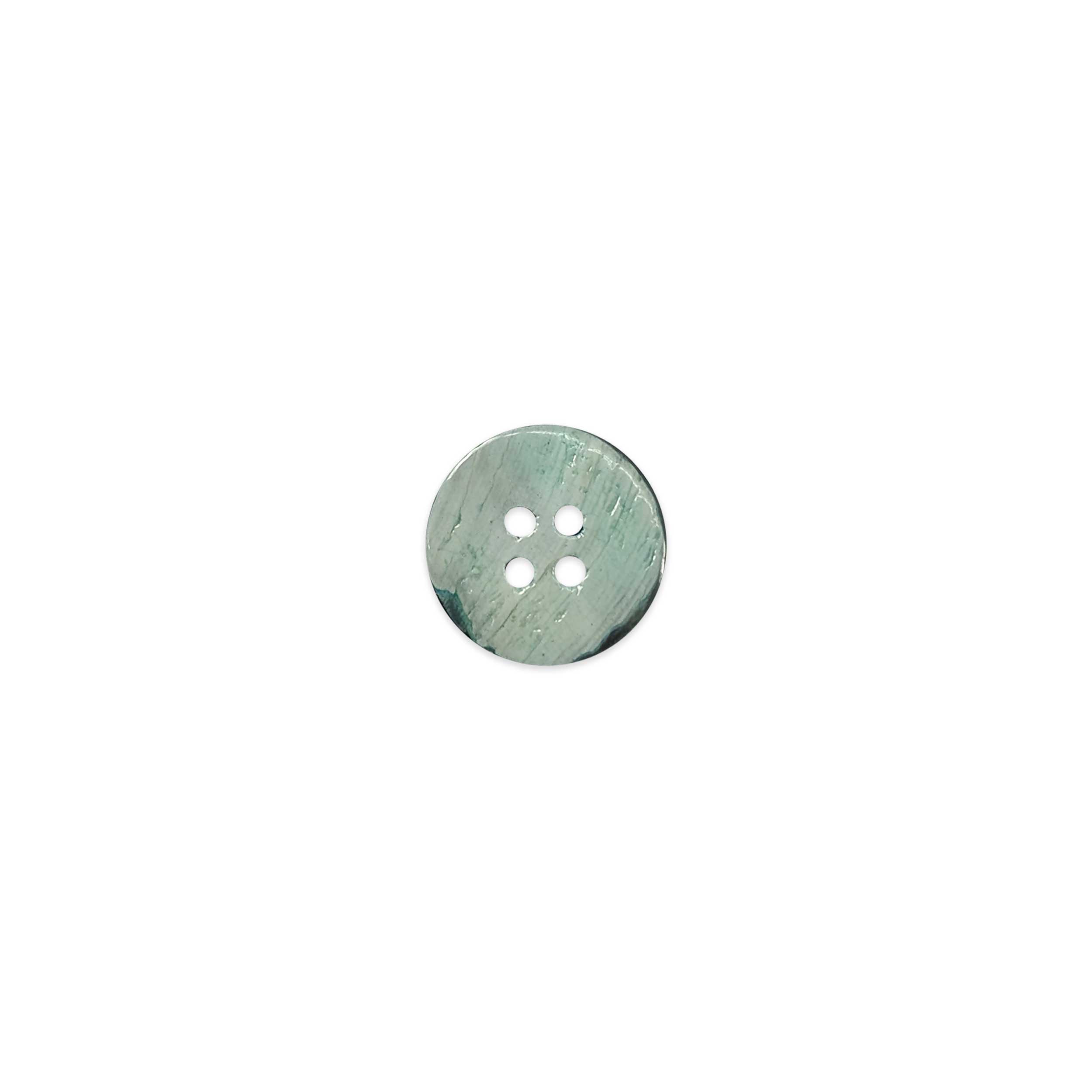 Mother-of-Pearl Button 4 Holes Holographic Grey Lin 32 Image