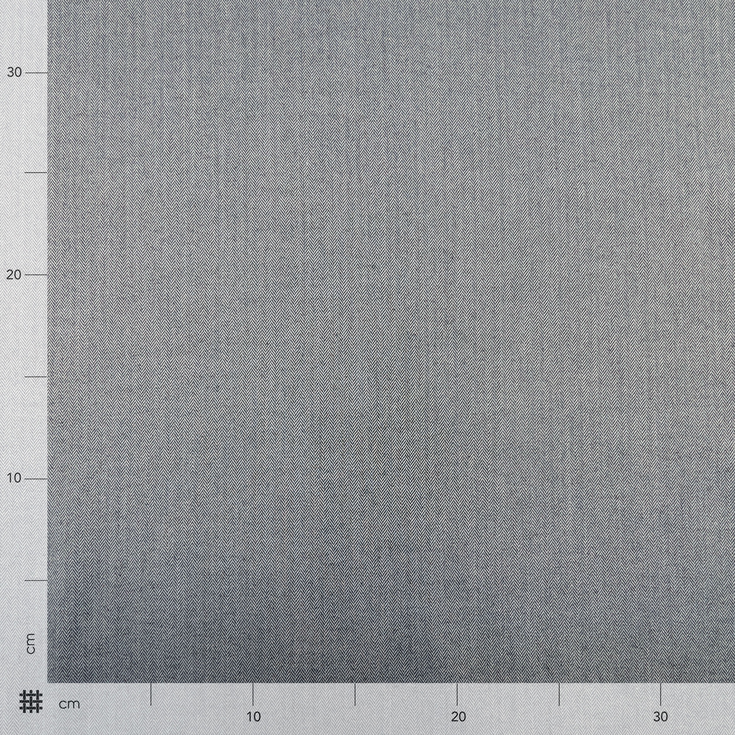 Cotton Blend Herringbone Mini Grey Image