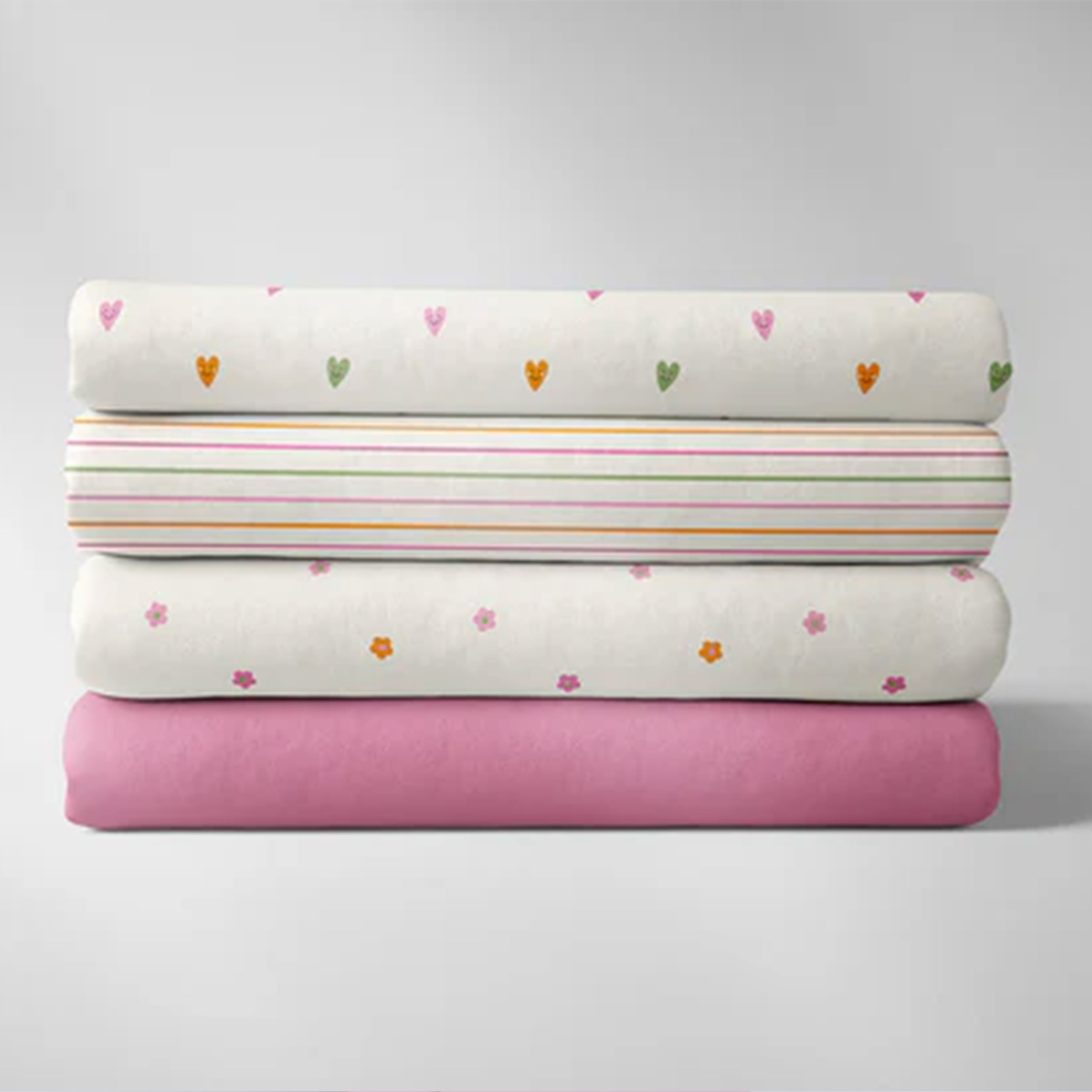 Cotton Poplin Happy Hearts