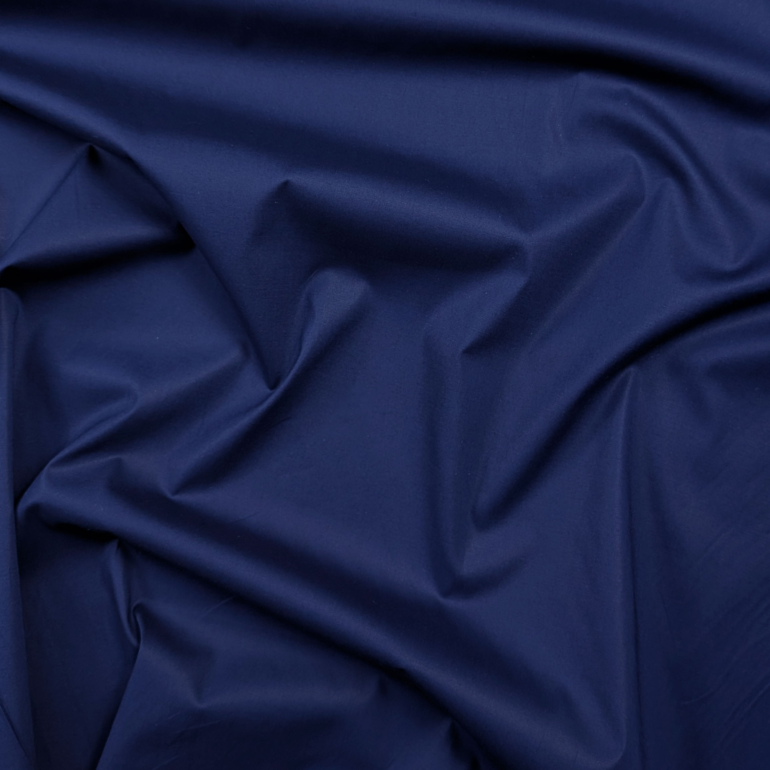 Cotton for Shirts Plain Blue Image