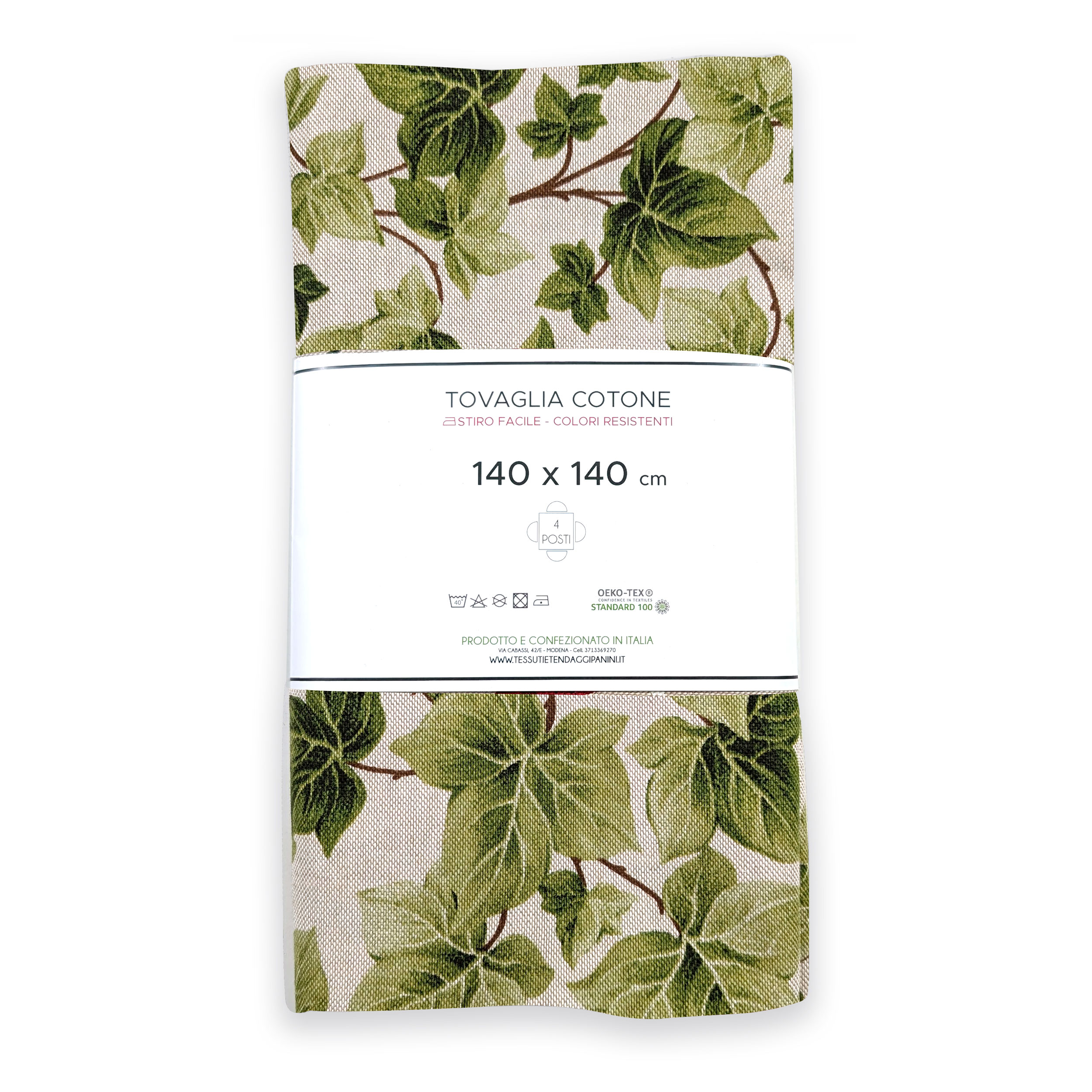 Tablecloth Packed with Ivy Image