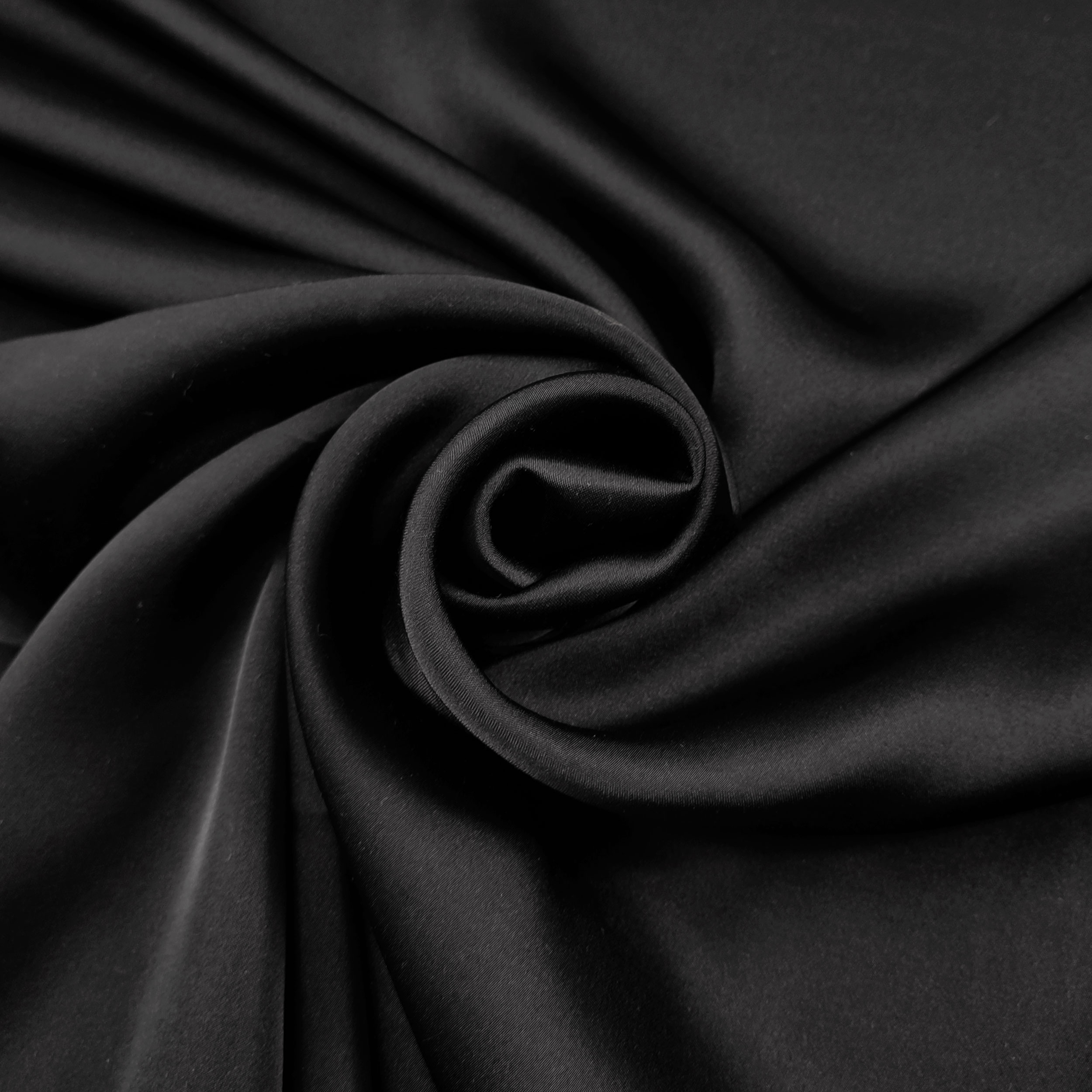 Satin Natural Viscose Solid Colour Image