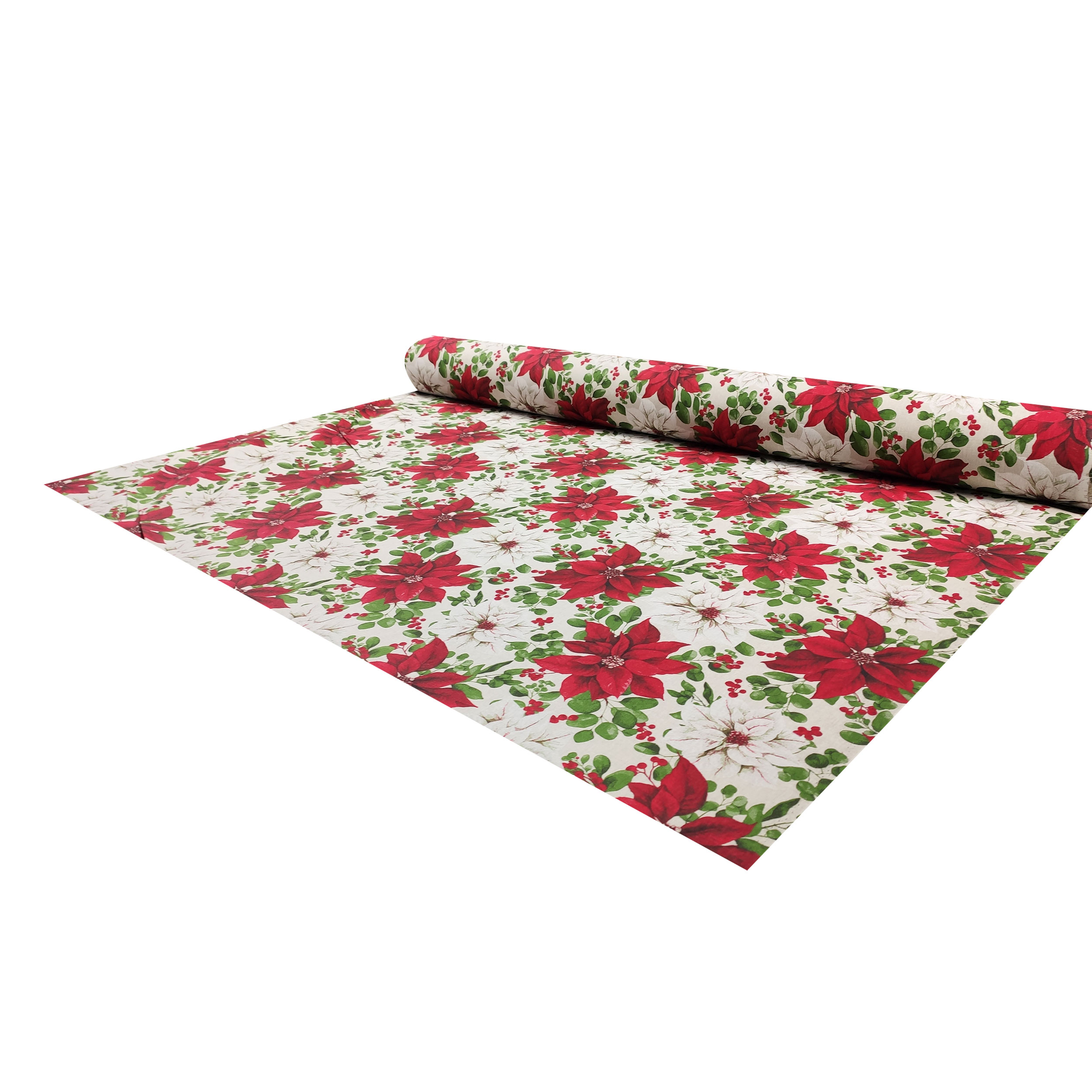 Mélange de coton Étoiles de Noël H 280 cm
