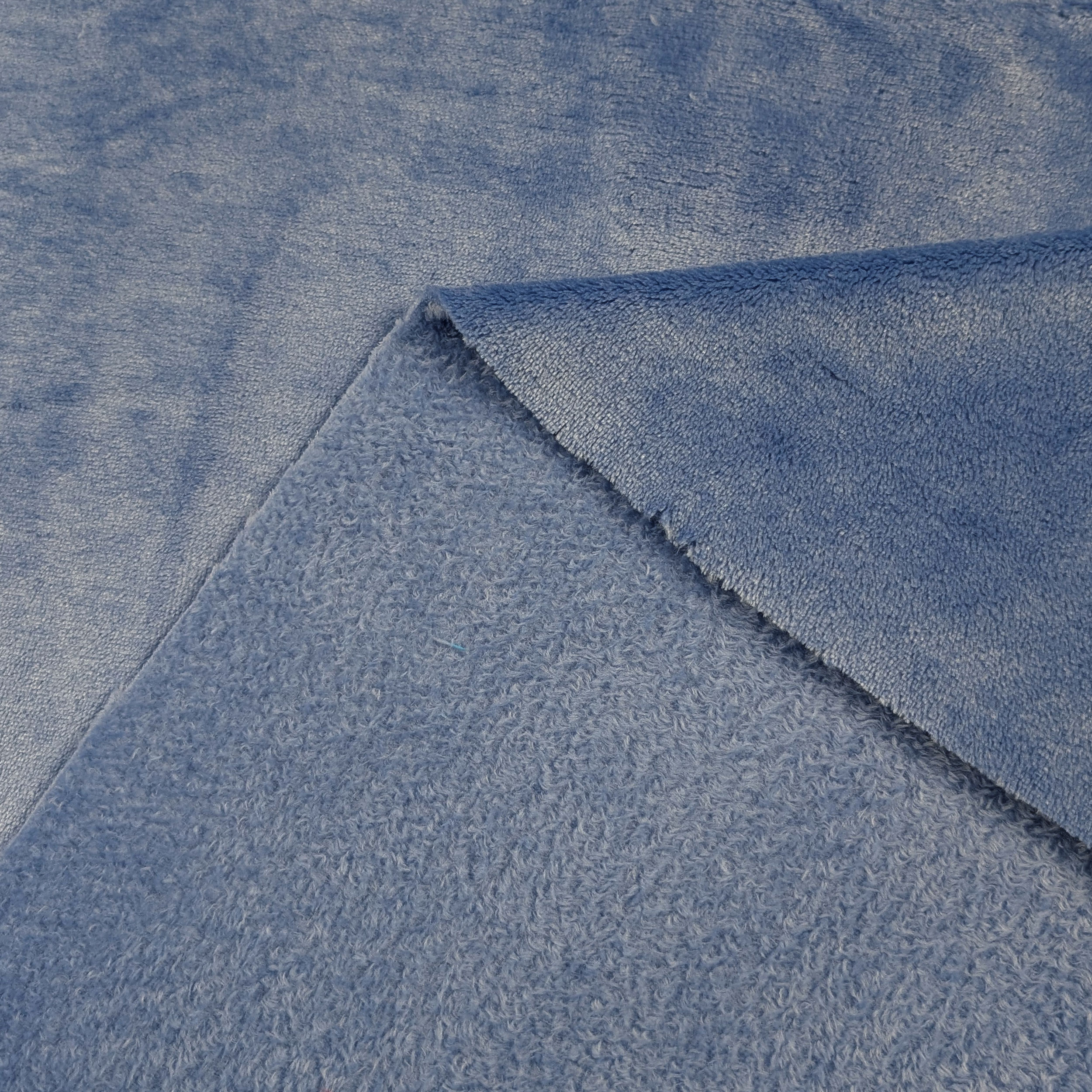 Plain Plush Fleece Fabric Image