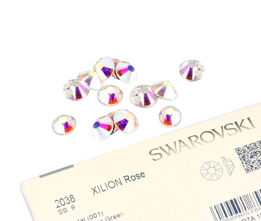 Set Swarovski Crystal AB SS 08 - 100 pcs. Image