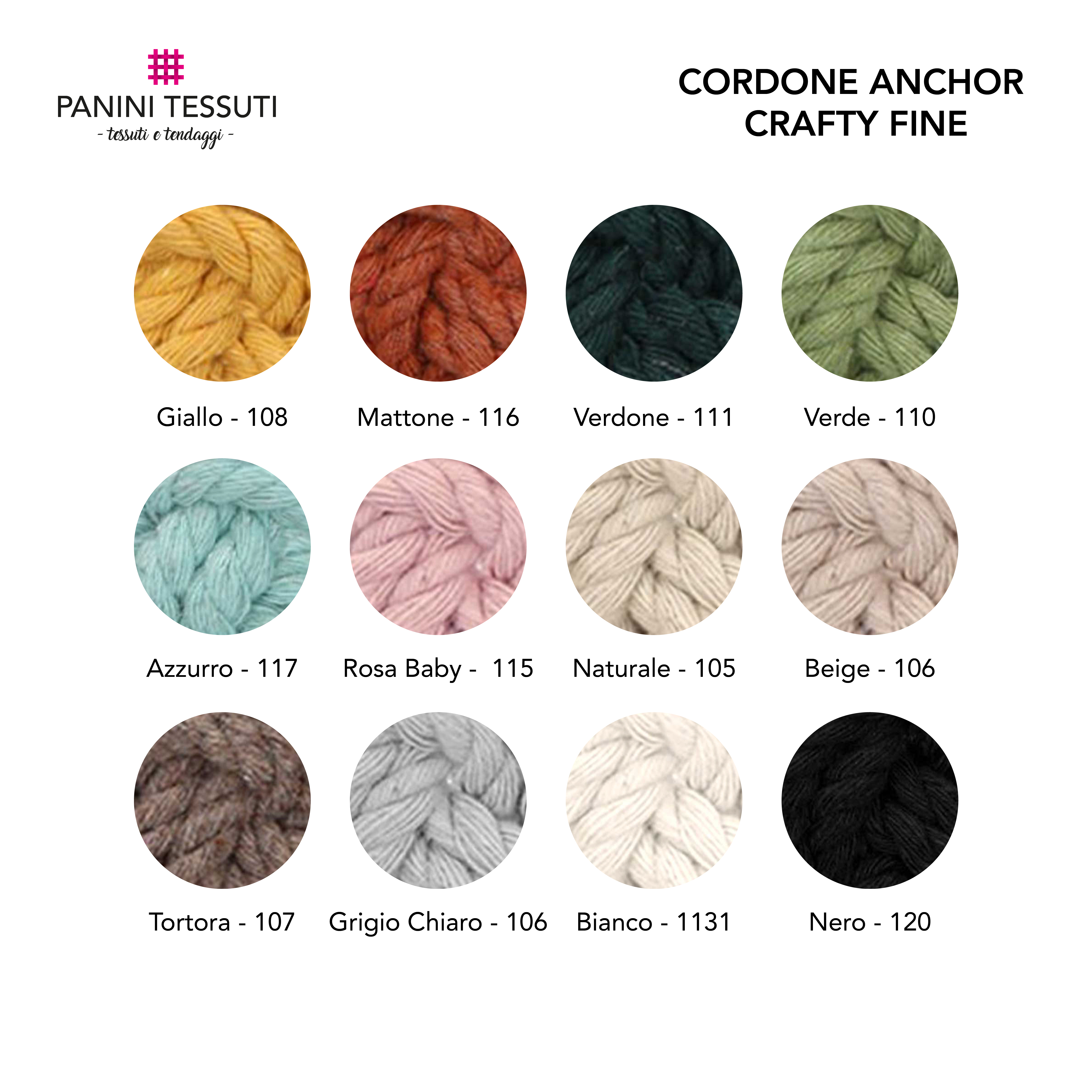 Anchor Crafty Fine Cord