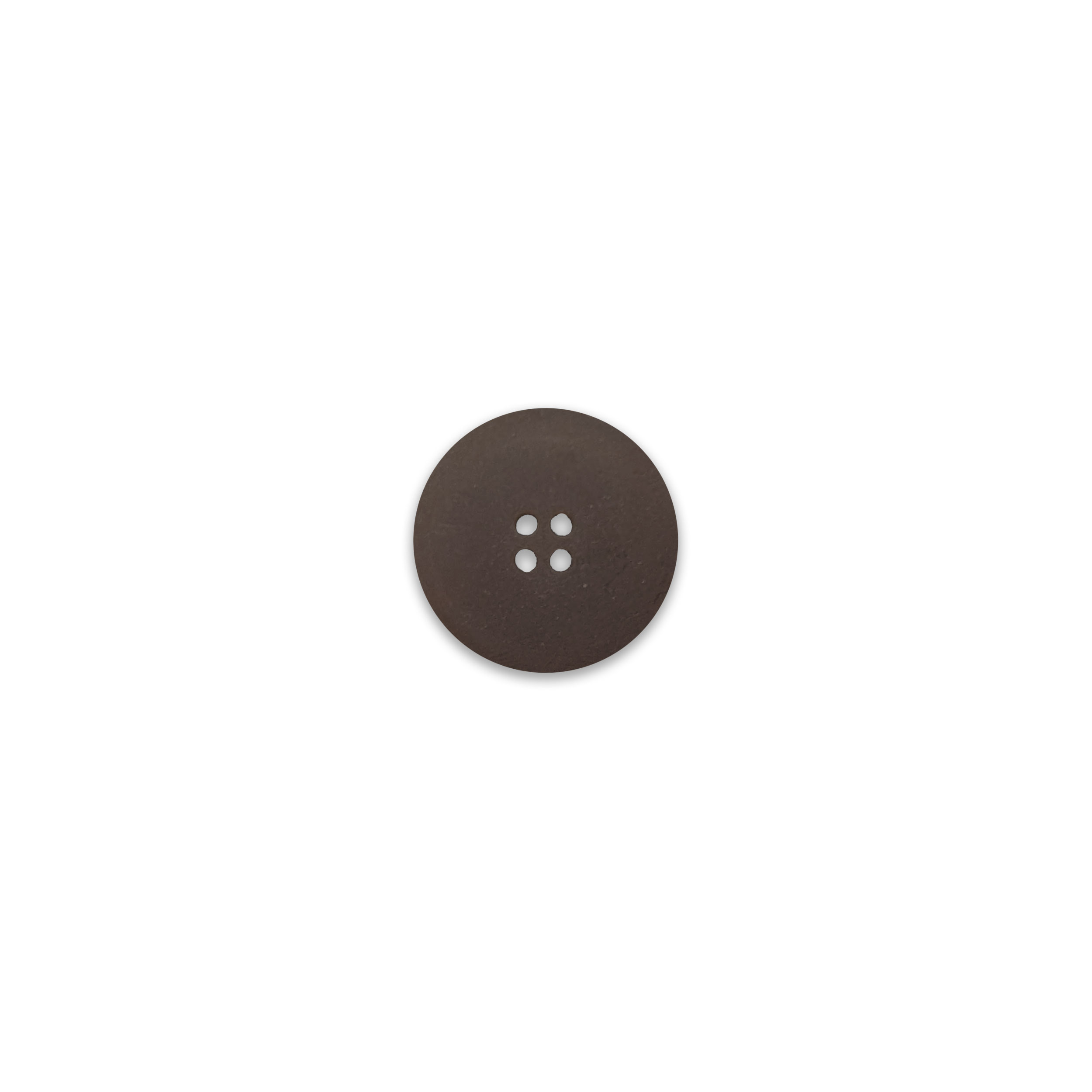 Melange Brown Matt Button Image
