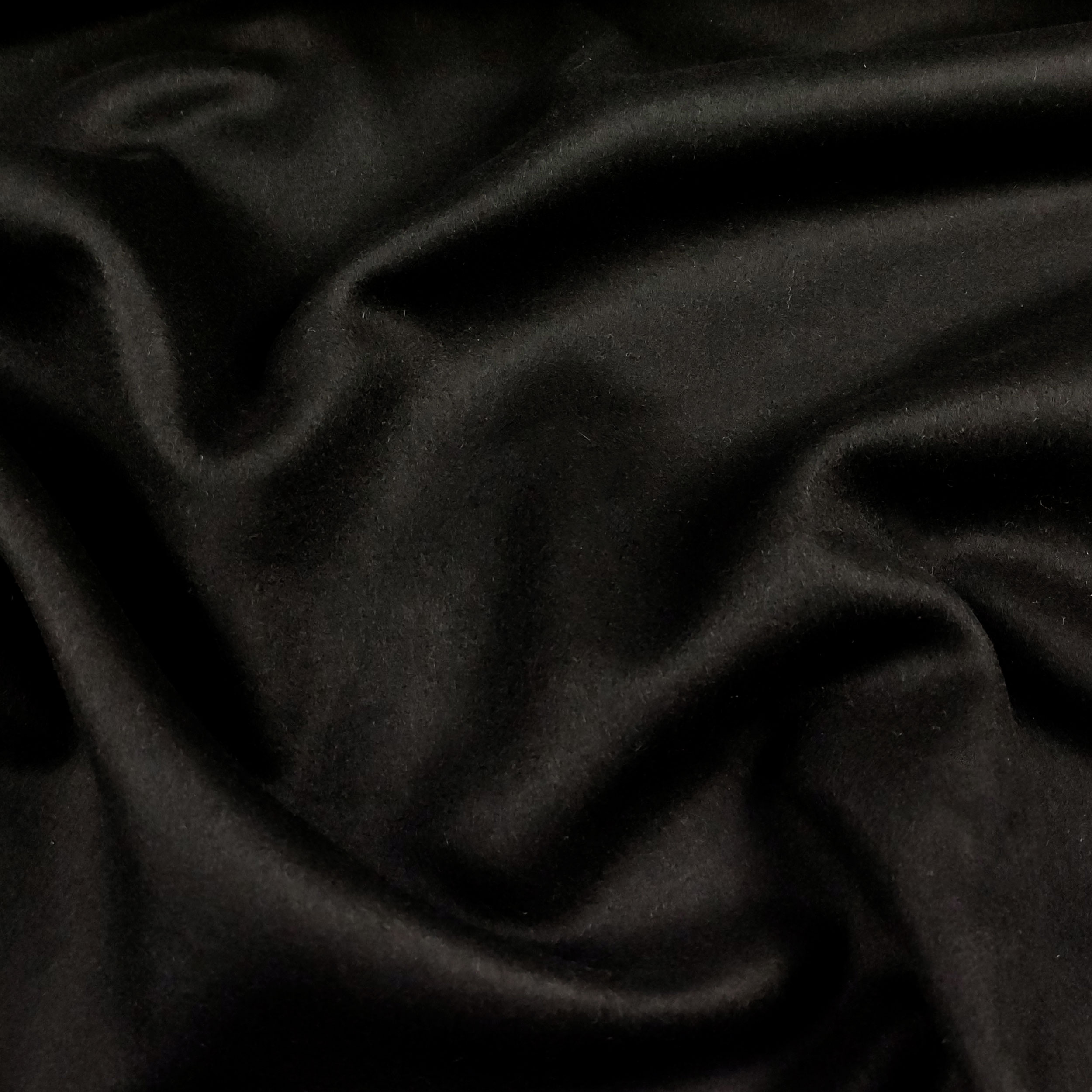 Manteau Tissu Noir