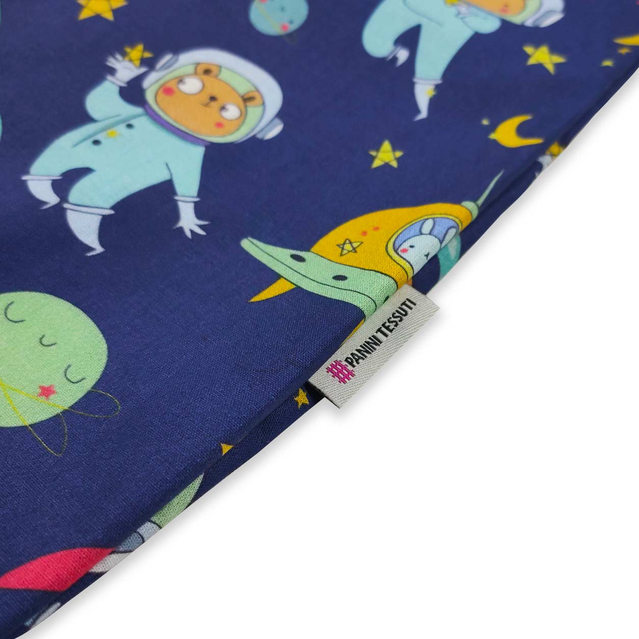 Sac à langer nounours astronaute - Panini Fabrics Image