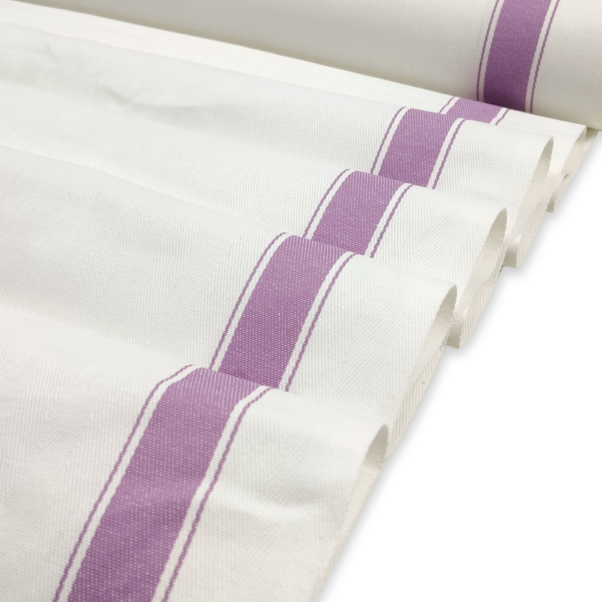 Fabric for Kitchen Towels Double Wide Edge Lilac