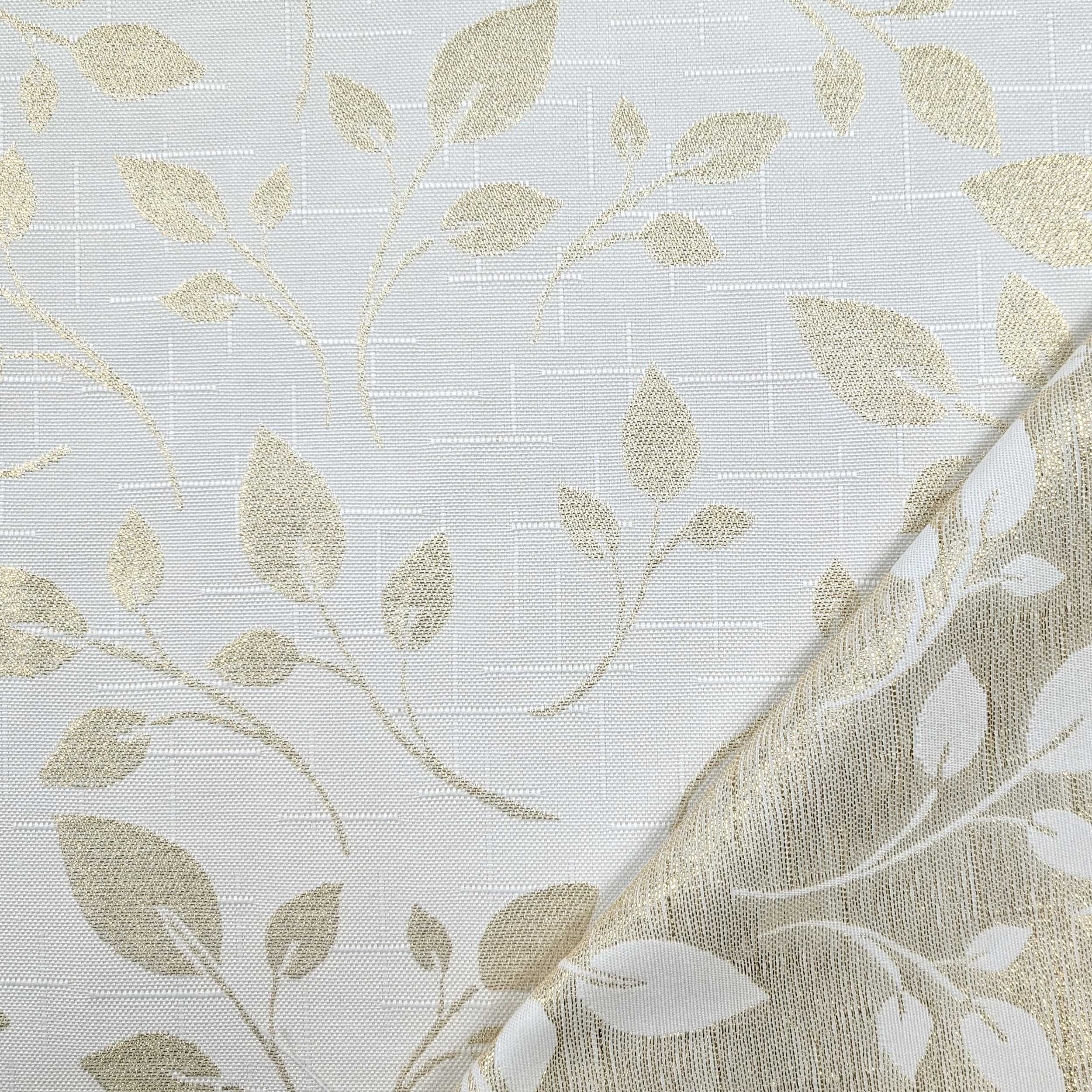 Jacquard Gold Leaves Image